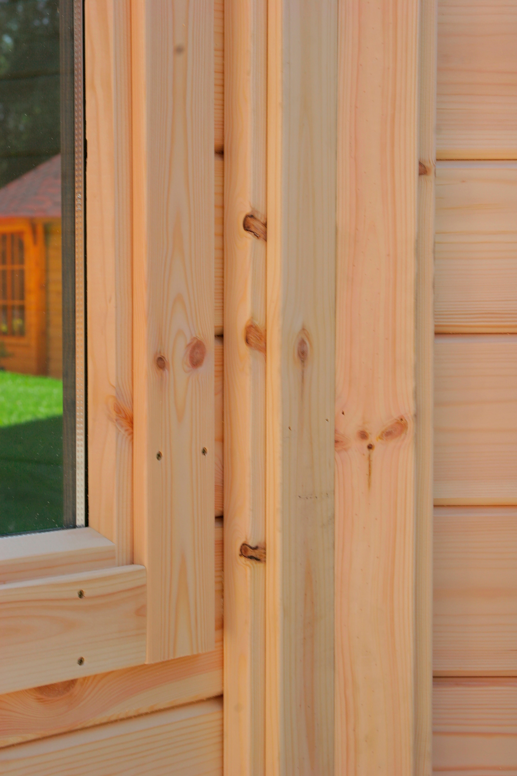 Wolff Holzpavillon »Capri 3.5«, (Set), BxT: 430x430 cm, mit Dachschindeln und Fußboden
