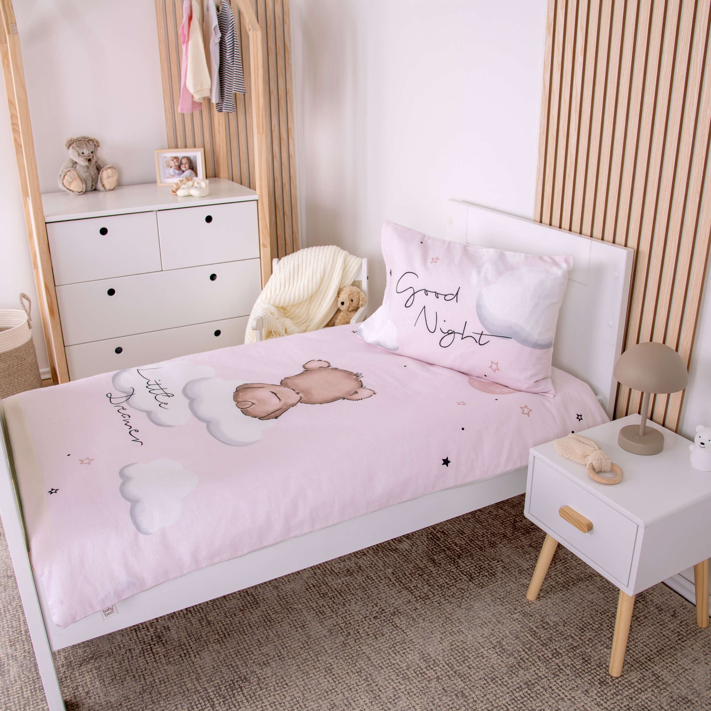 Baby Best Babybettwäsche »babybest Little Dreamer« 2 Stk. tlg. mit Wendefunktion