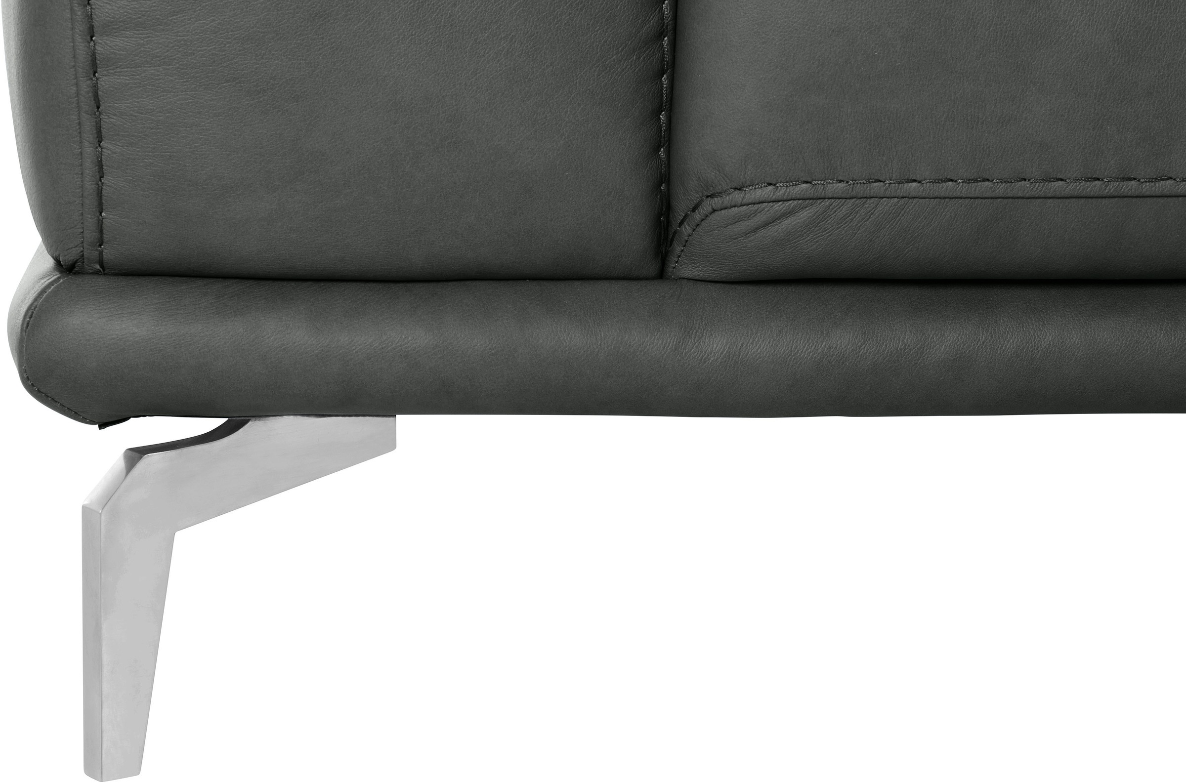 W.SCHILLIG 2-Sitzer »montanaa«, mit Metallfüßen in Chrom glänzend, Breite 192 cm