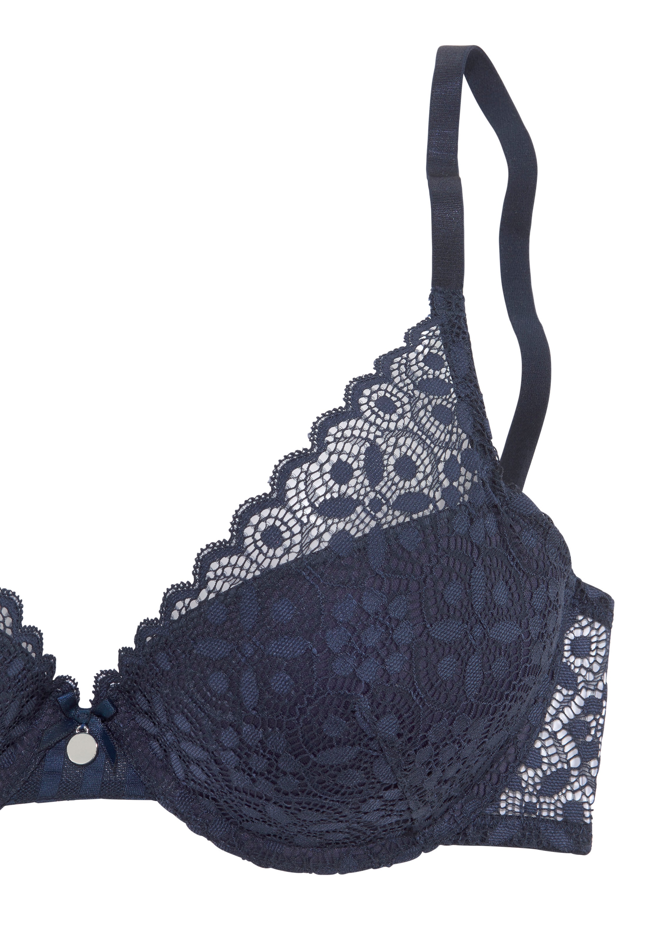 s.Oliver Push-up-BH »Amelie«, aus floraler, transparenter Spitze, Dessous