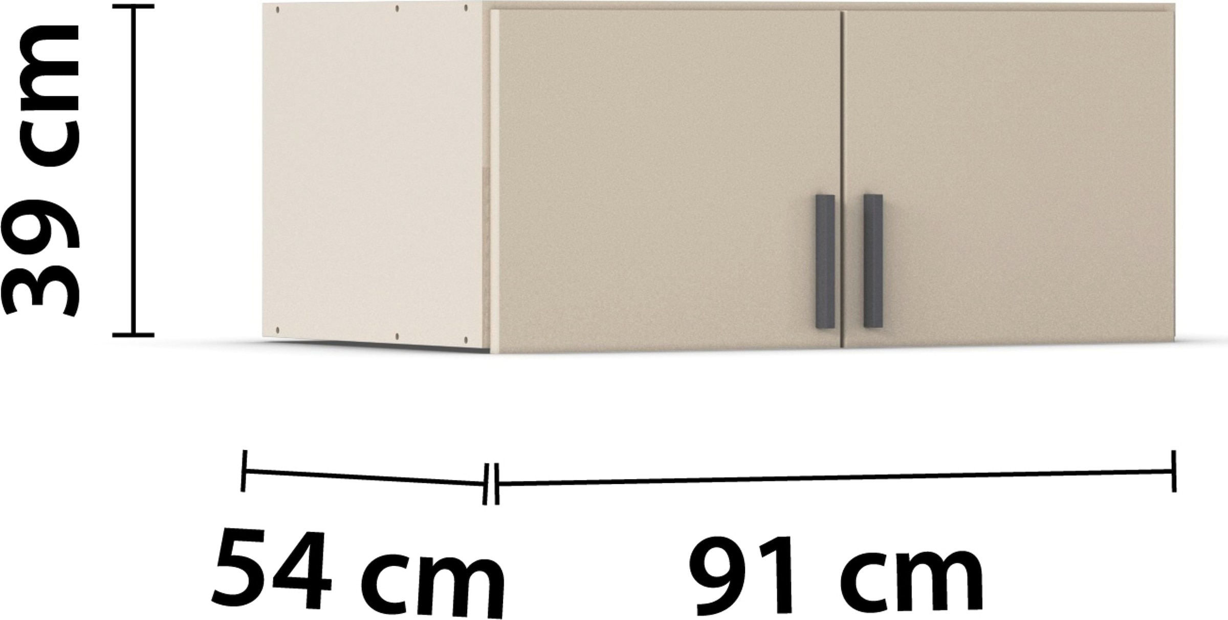 rauch Aufsatzschrank »Gamma« Breiten 91/136/181/226 cm, in 4 Griffvarianten,  für eine maximale Nutzung der Deckenhöhe, viele Farben MADE IN GERMANY