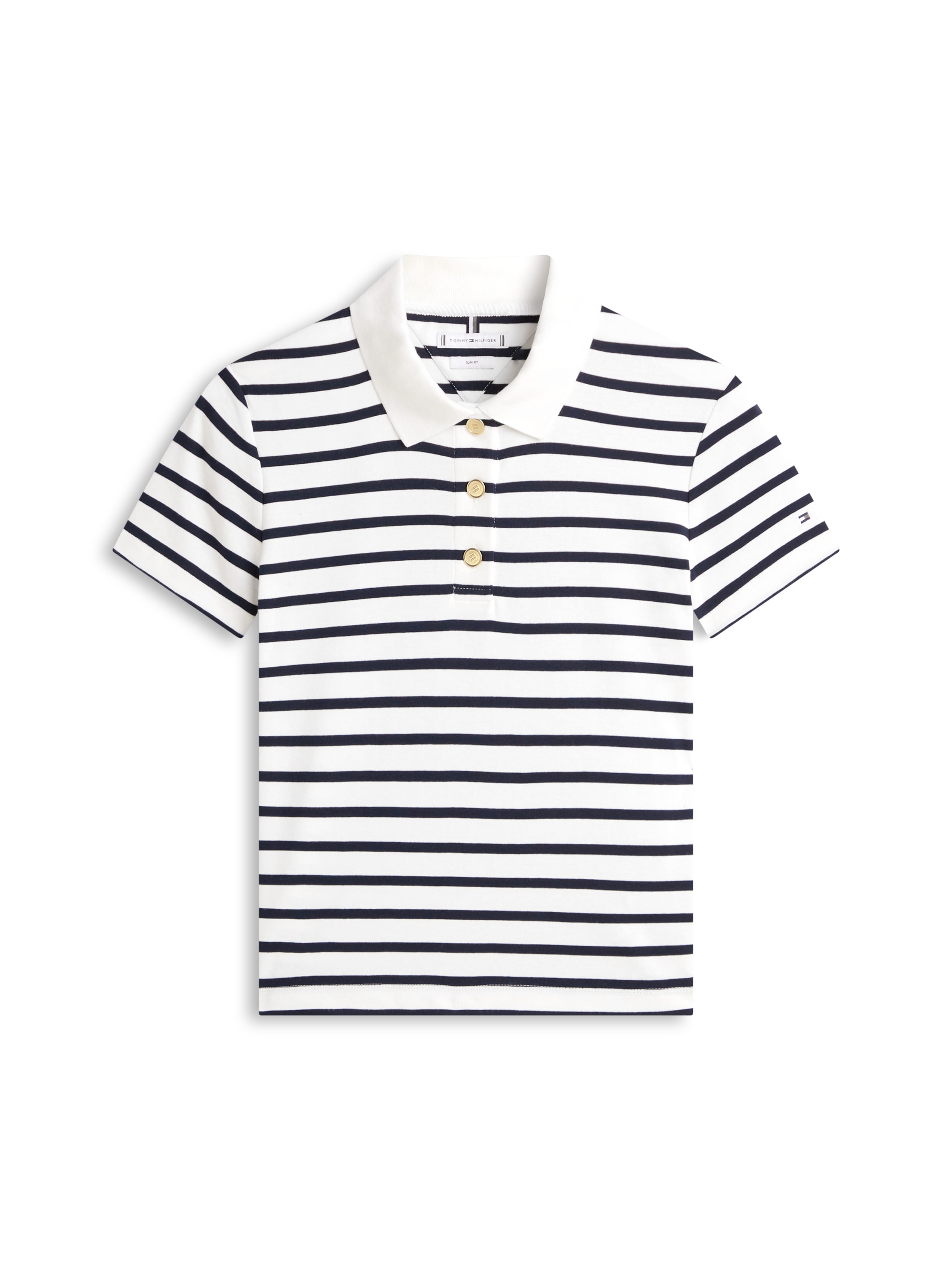 Tommy Hilfiger Poloshirt »GOLD BUTTON SLIM SS POLO«