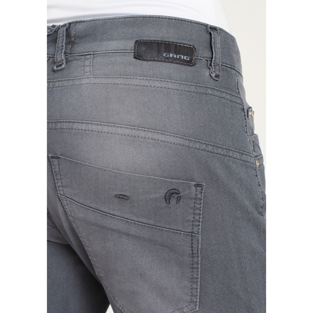GANG Relax-fit-Jeans »GERDA«, 5-Pocket Style mit halb verdeckter Knopfleiste