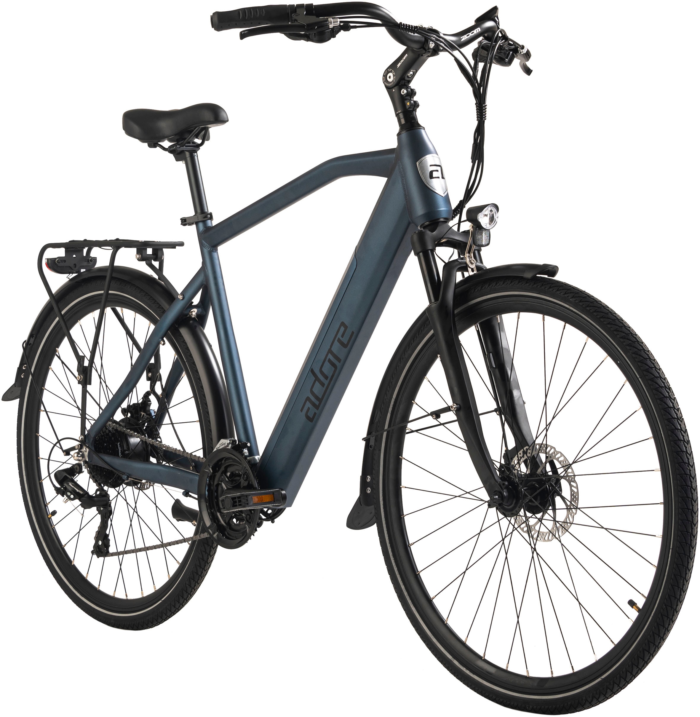 Adore E-Bike »ATR-190«, 24 Gang, Shimano, Tourney, Heckmotor 250 W, Pedelec, Elektrofahrrad für Herren