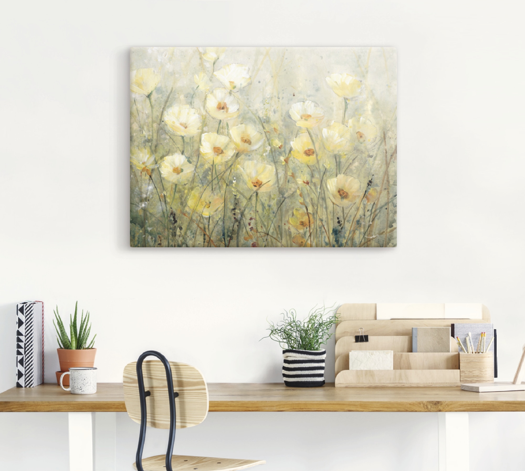 Artland Wandbild »Sommer in voller Blüte I«, Blumenwiese, (1 St.), als Alubild, Outdoorbild, Leinwandbild, Poster, Wandaufkleber