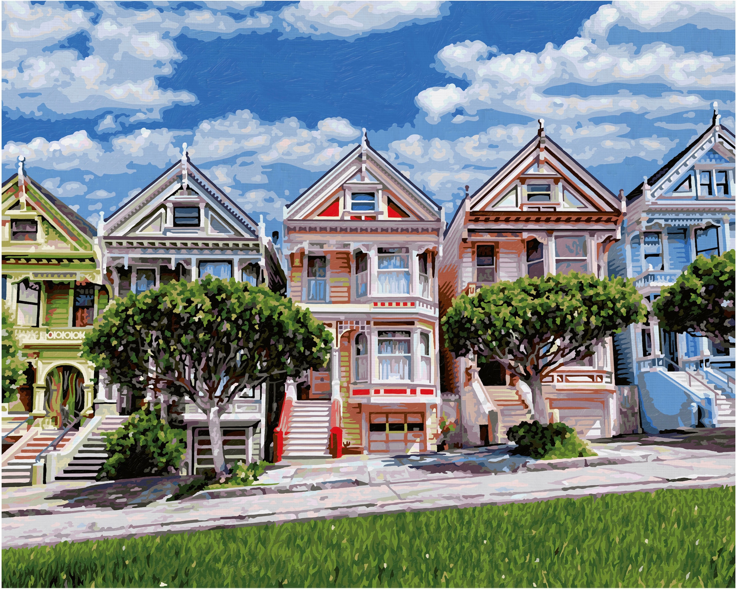 Schipper Malen nach Zahlen »Meisterklasse Premium - Painted Ladies«, Made in Germany