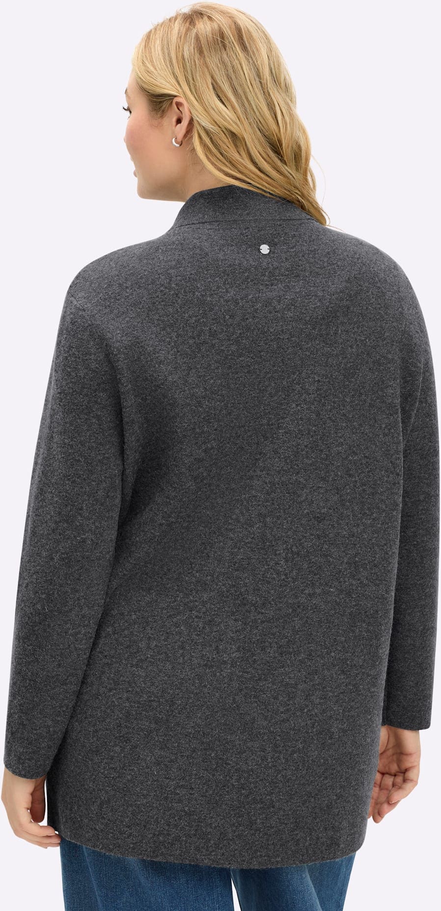 Sheego Longstrickjacke