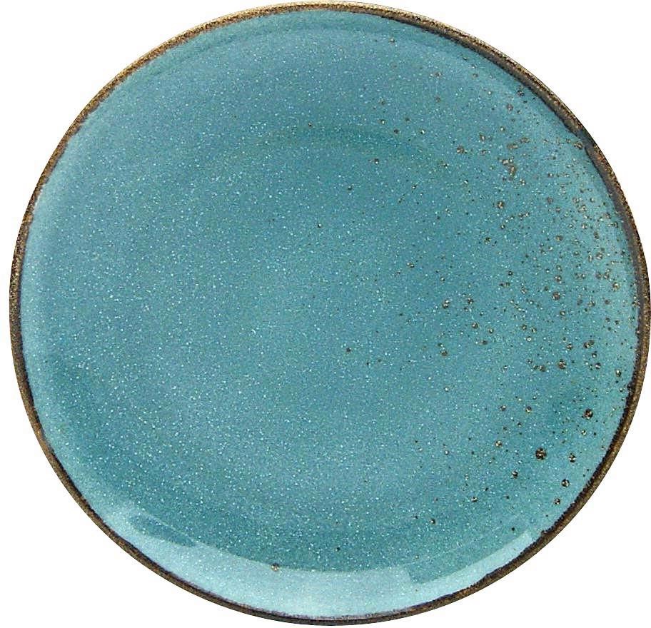 CreaTable Dessertteller "Essteller NATURE COLLECTION" Teller Set für 6 Personen, Ø 21 cm, Steinzeug
