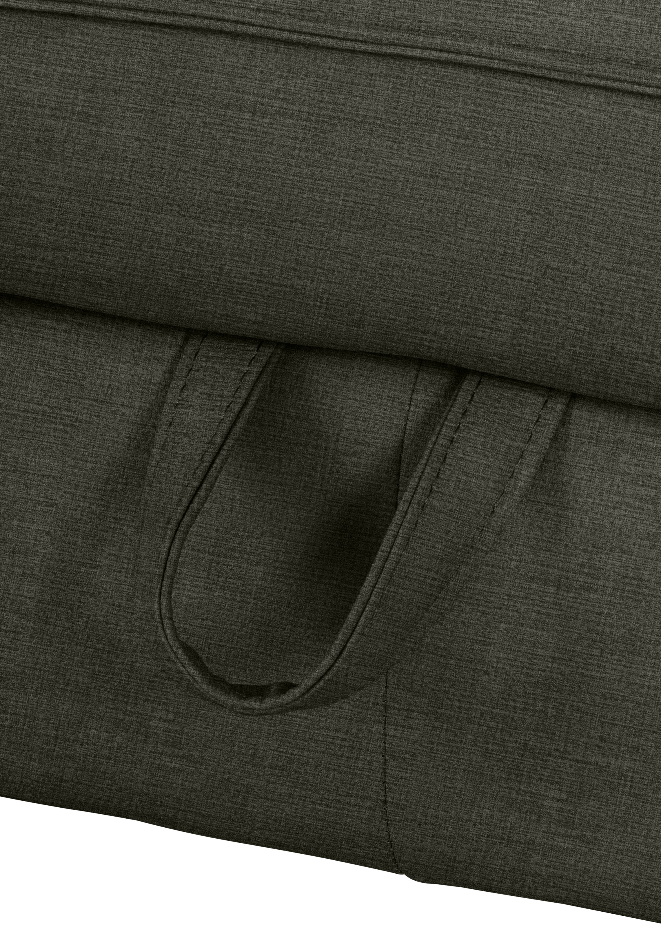 COTTA Ecksofa Driver, mit Kopfteilverstellung, wahlweise mit Bettfunktion