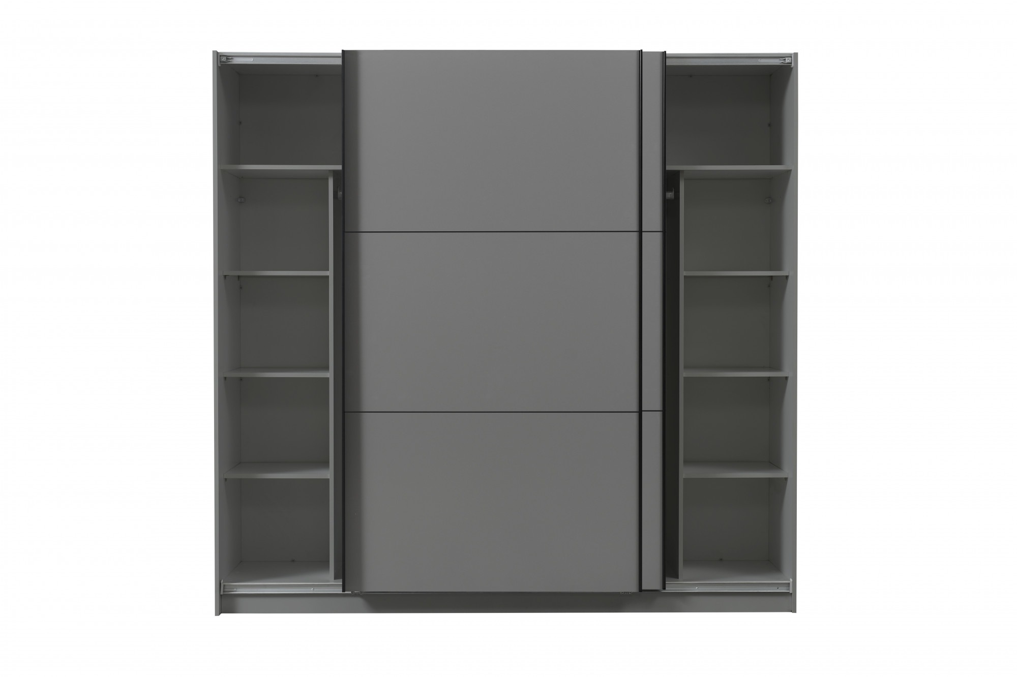 INOSIGN Schwebetürenschrank »Sierra klassischer Kleiderschrank Wäscheschrank 179 oder 217cm breit«, mit kompletter Inneneinteilung, FSC®-zertifizierter Holzwerkstoff