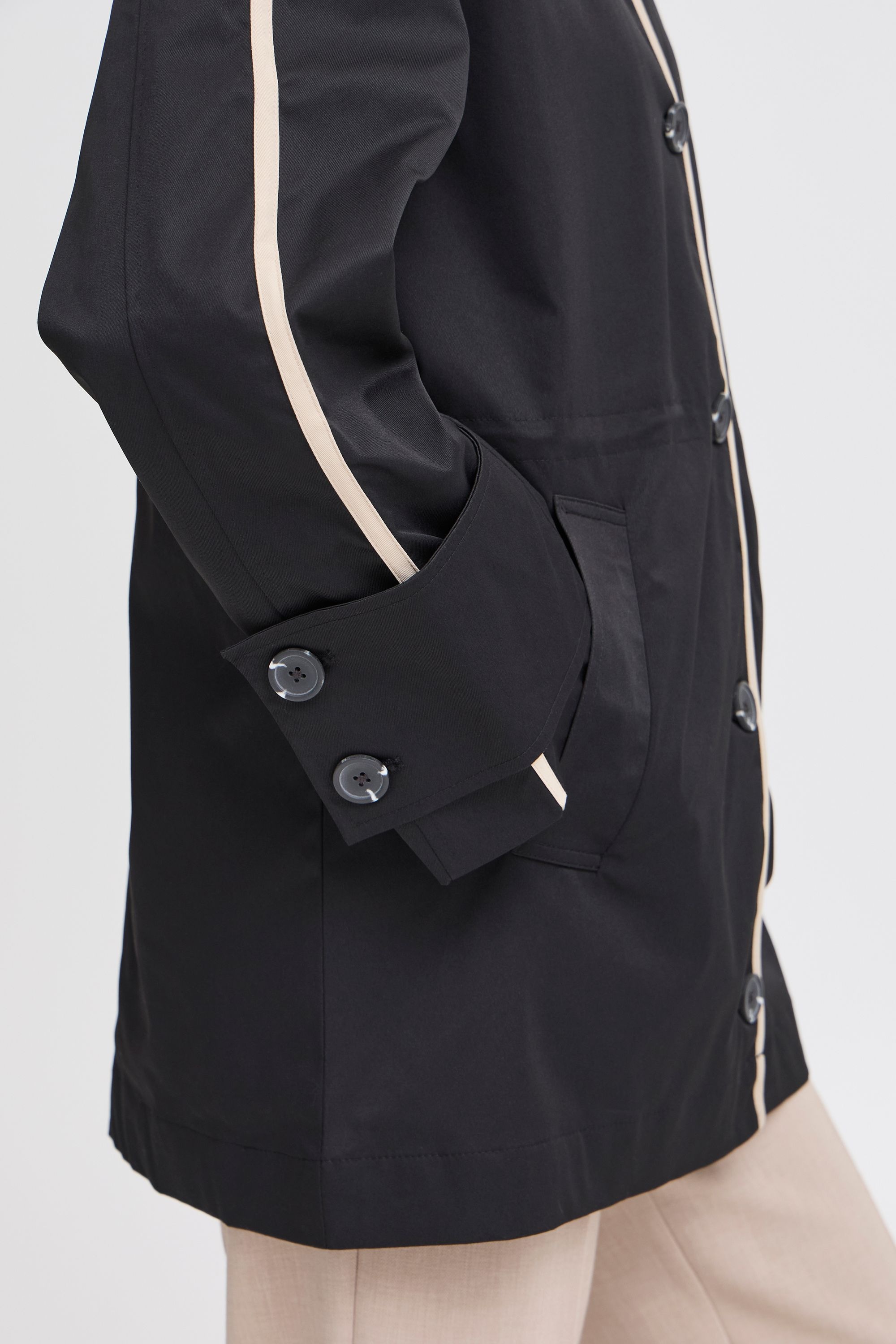 b.young Outdoorjacke »Outdoorjacke BYAMONA PARKA«, ohne Kapuze