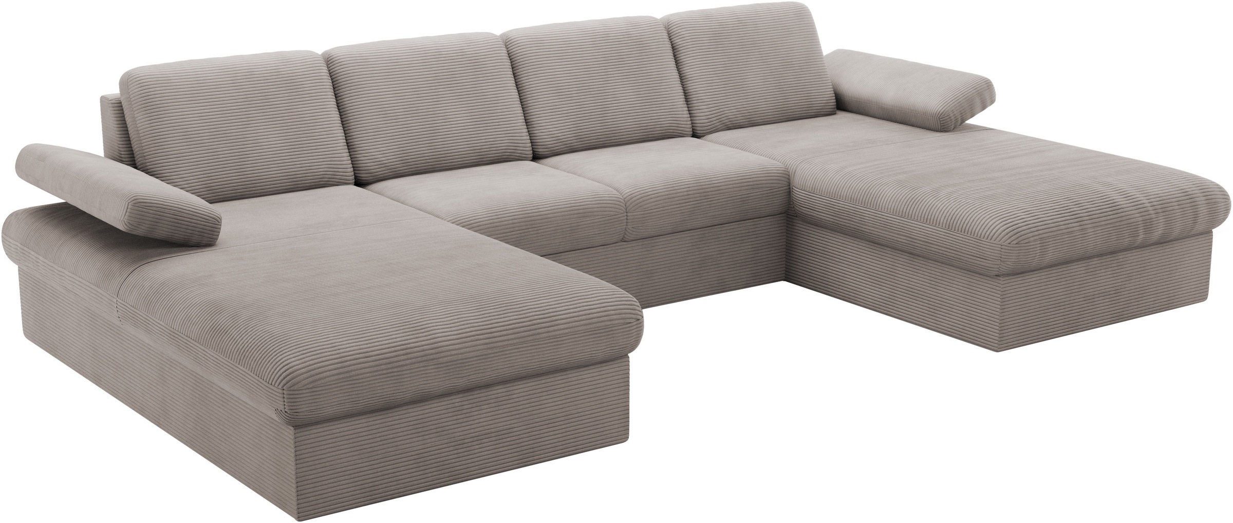 sit&more Wohnlandschaft »Moreno«, mit Armteilverstellung,wahlweise mit Bettfunktion