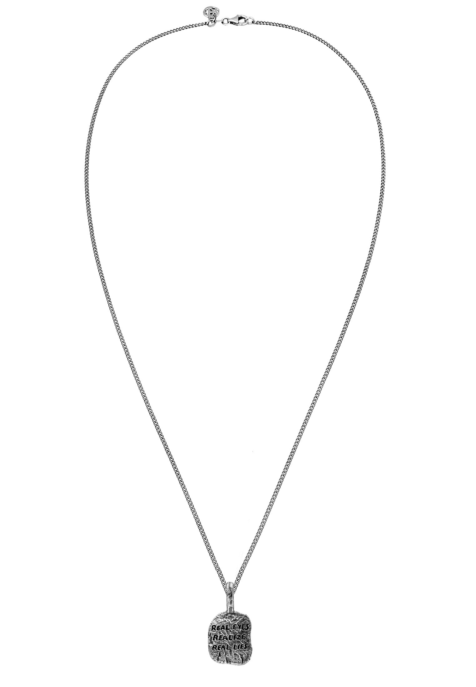 HAZE & GLORY Kette mit Anhänger »Halskette Anhänger - Real Eyes 925 Silber«