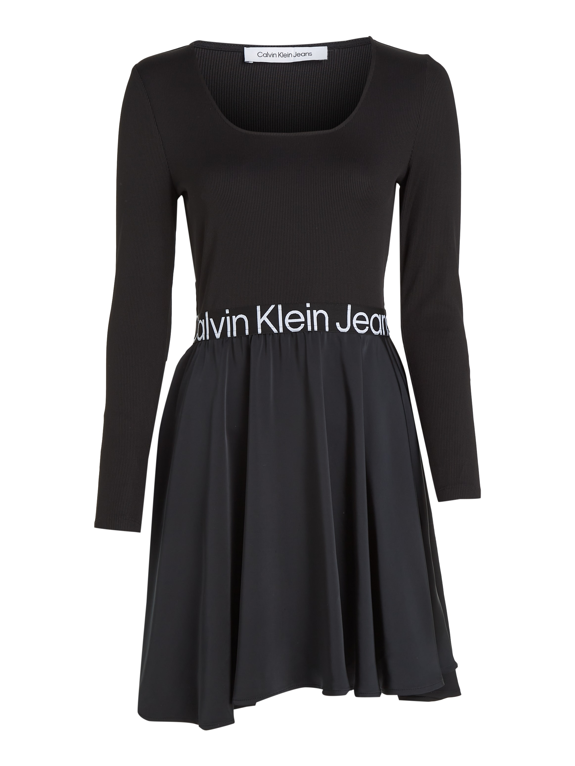 DRESS« Blusenkleid bei Calvin Klein LS Jeans »LOGO ♕ ELASTIC