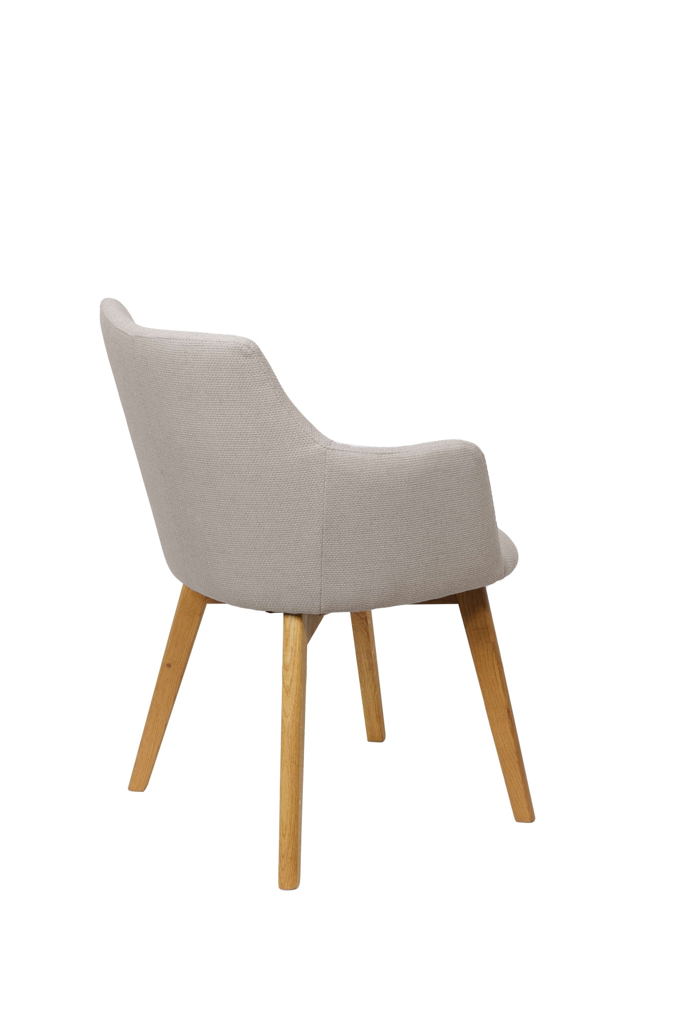 Home affaire Essgruppe »Ena Sitzgruppe für Küche/Esszimmer, Esstisch mit 4 Polsterstühlen 5tlg«, (Set, 5 tlg., 5-tlg), Stuhlbeine in Eiche Natur oder Buche Schwarz, Tisch 180 cm, U-Gestell