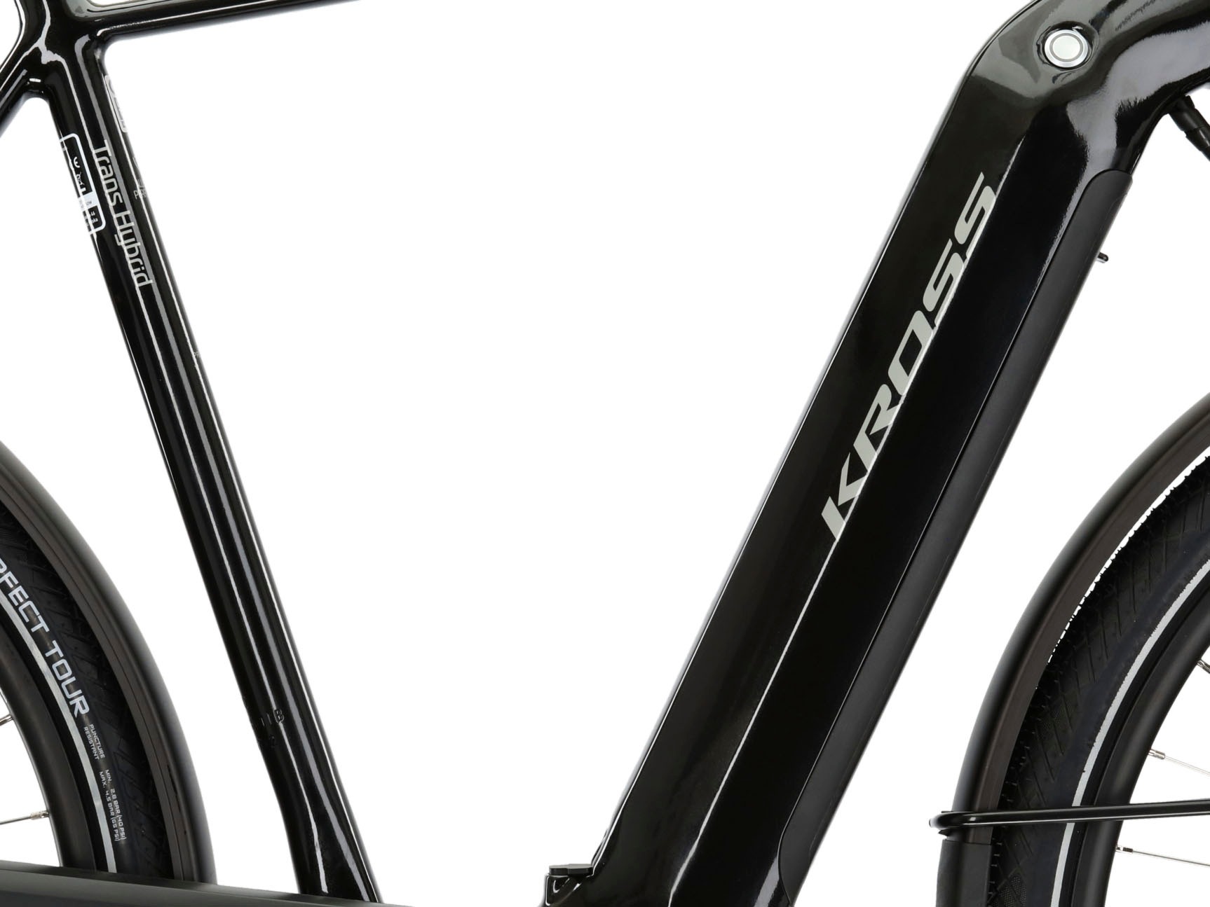 Kross E-Bike »E-Trekkingrad Trans Hybrid Prestige 504 28 Zoll schwarz«, 11 Gang, Shimano, DEORE XT DI2 M8050, Mittelmotor 250 W, Pedelec, Elektrofahrrad für Herren