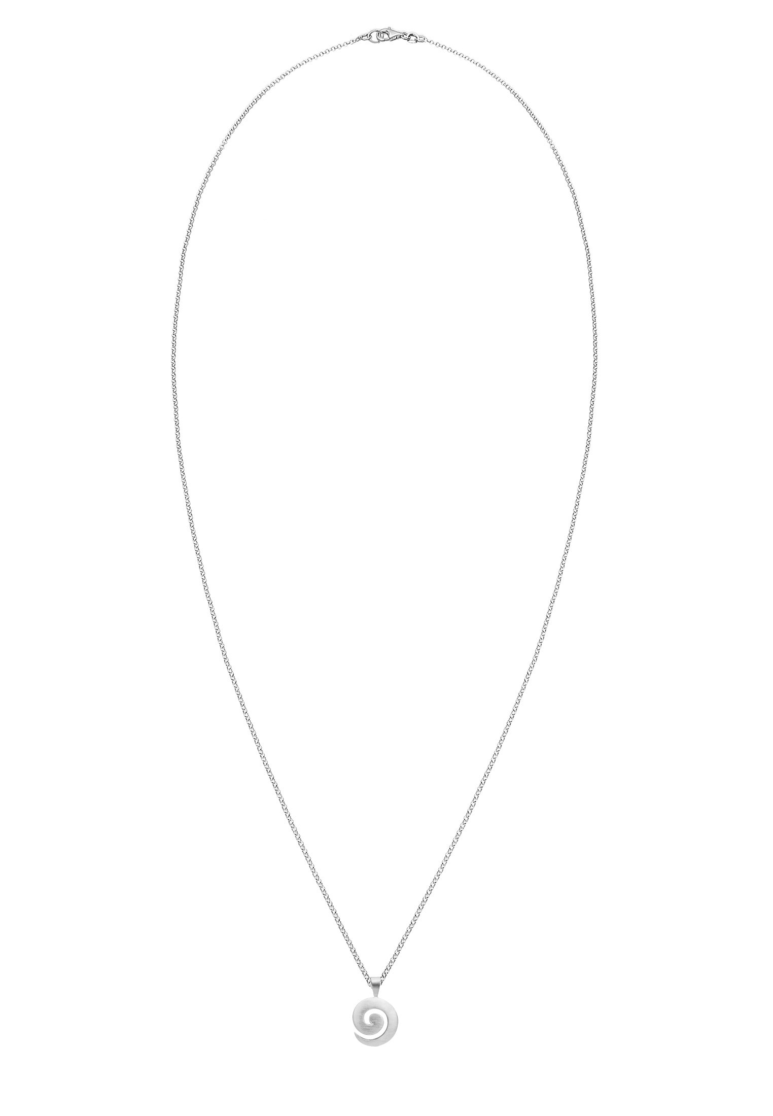 Nenalina Lange Kette »Halskette Spirale Basic Geo Erbskette Lang 925 Silber«