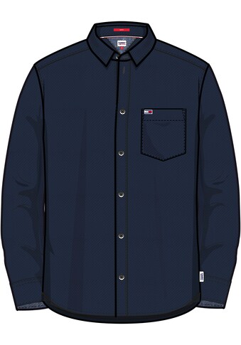 Tommy Jeans Flanellhemd »TJM SOLID FLANNEL SHIRT« kaufen