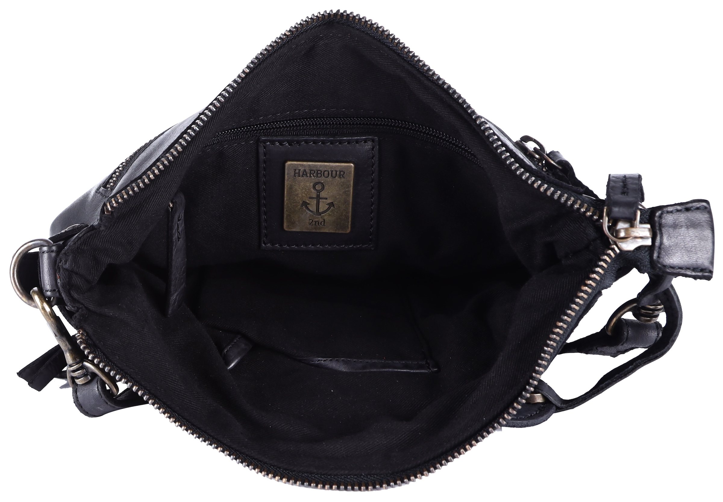 HARBOUR 2nd Handtasche »Isalie2« Umhängetasche, Schultertasche, Tragetasche Anker Anhänger