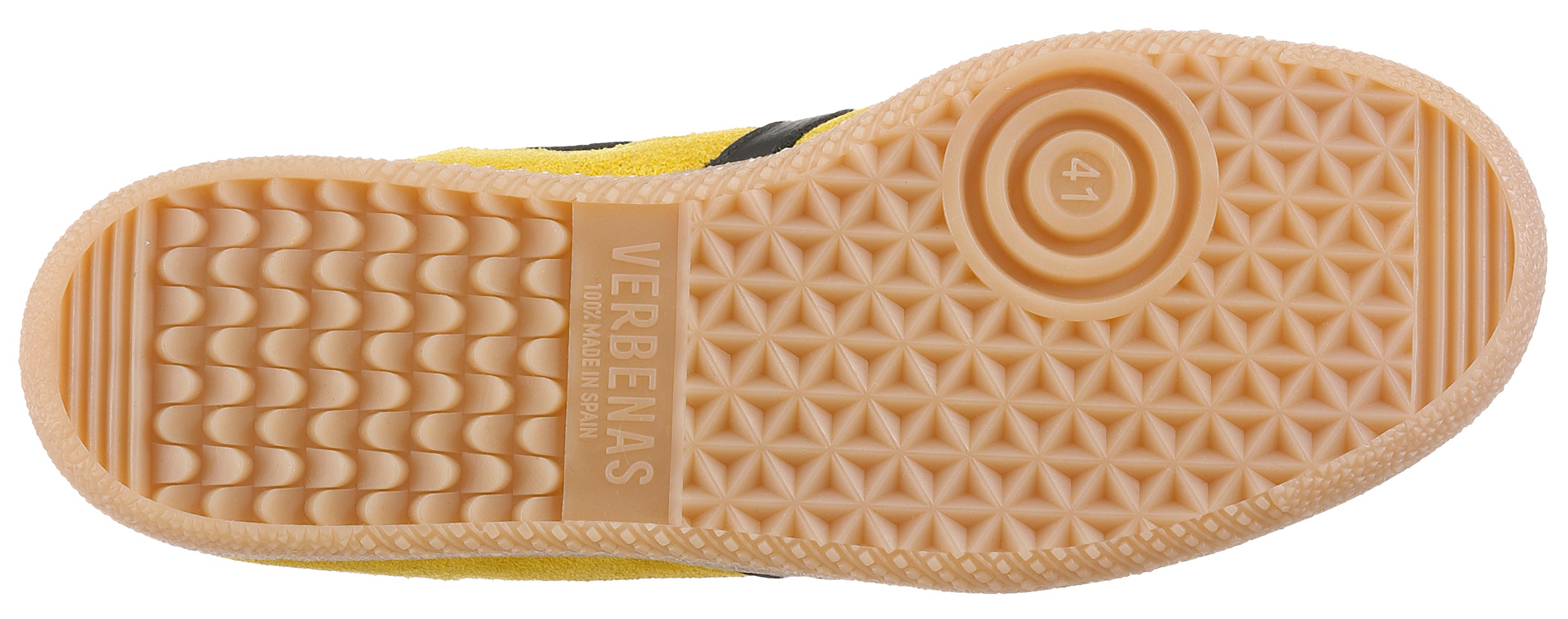VERBENAS Sneaker »SIMON«  Retrosneaker, Schnürschuh, Freizeitsneaker mit honigfarbener Laufsohle