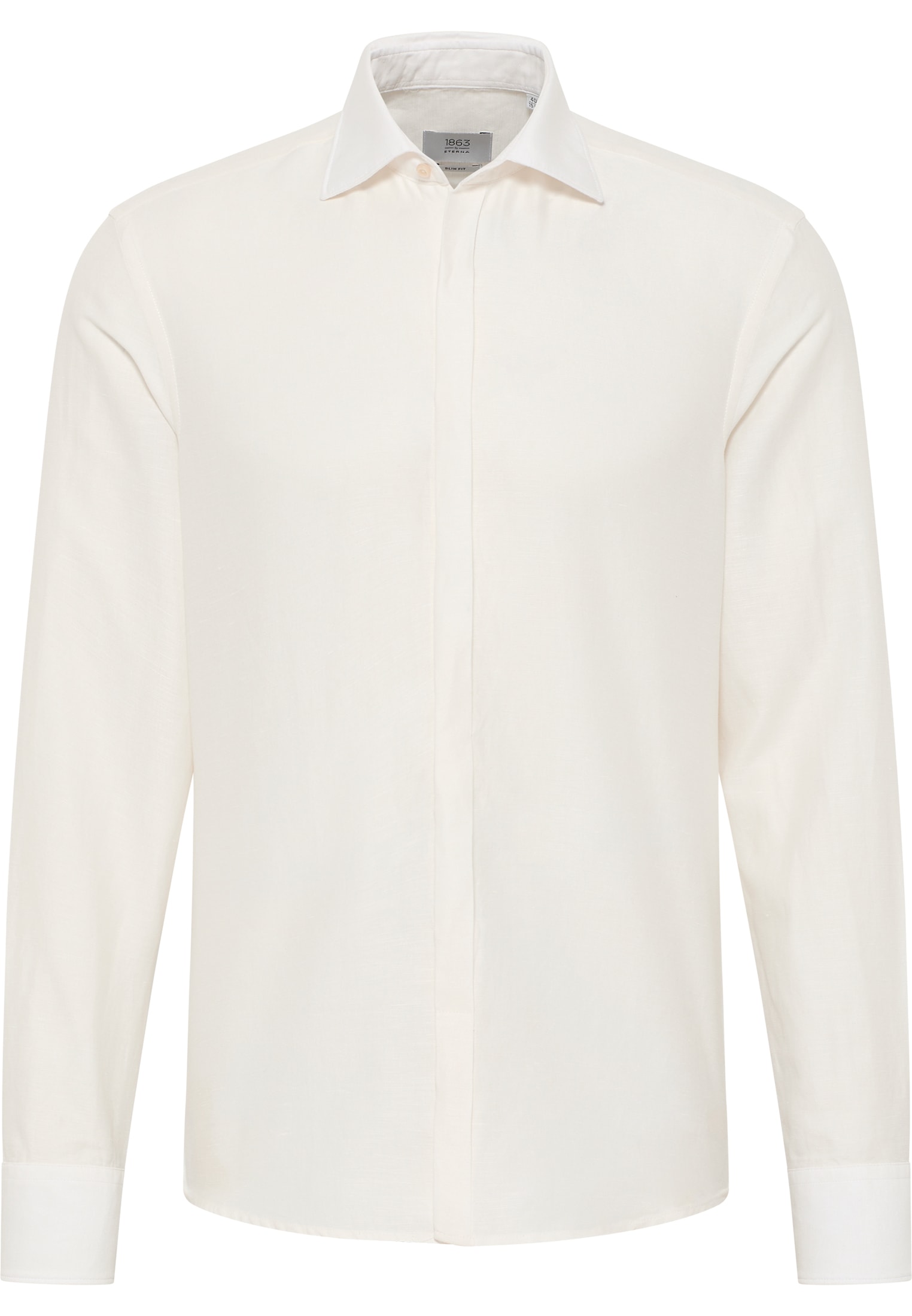 Eterna Langarmhemd »SLIM FIT« EASY IRON (bügelleicht)