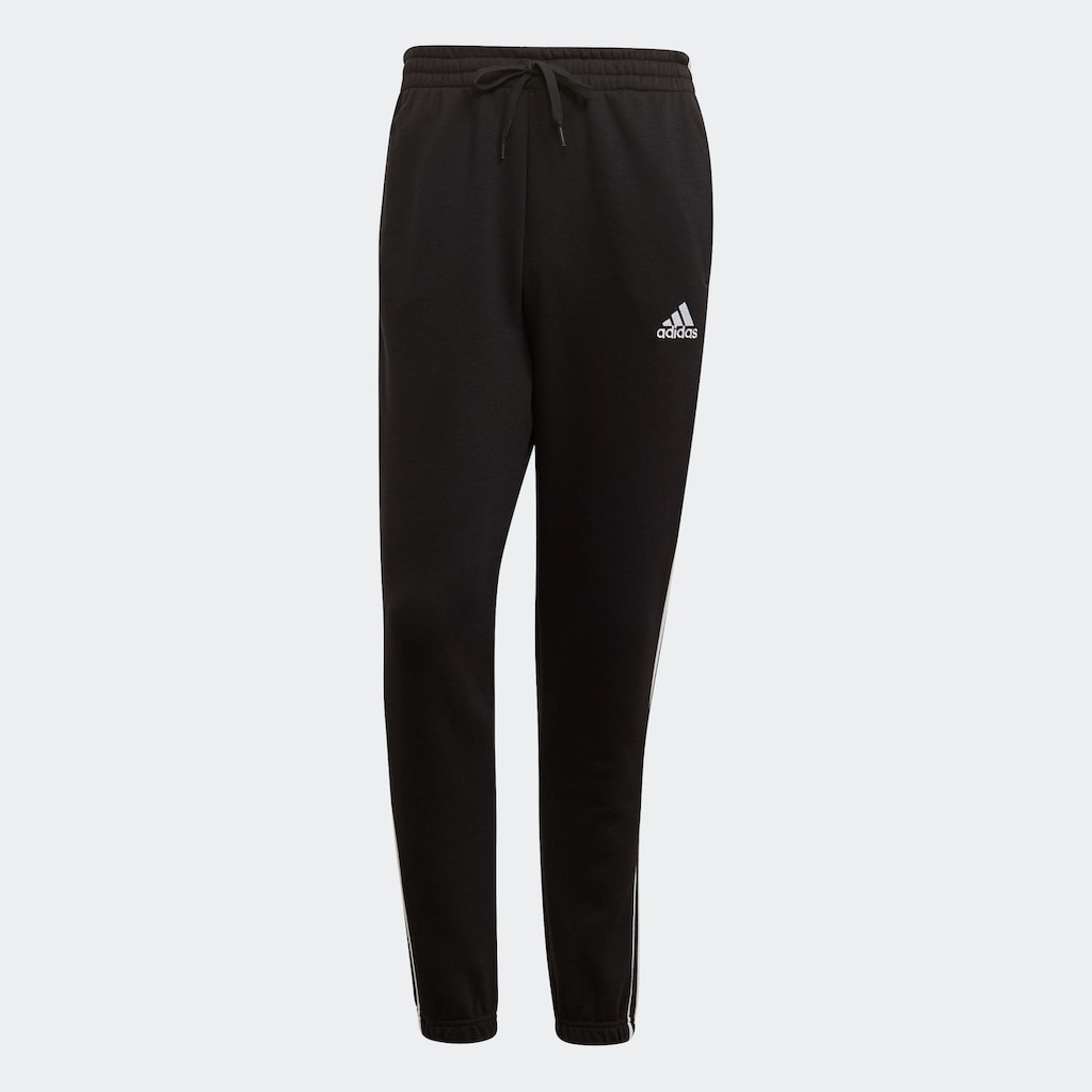 adidas Sportswear Sporthose »ESSENTIALS FLEECE TAPERED ELASTIC CUFF 3STREIFEN HOSE«, (1 tlg.)