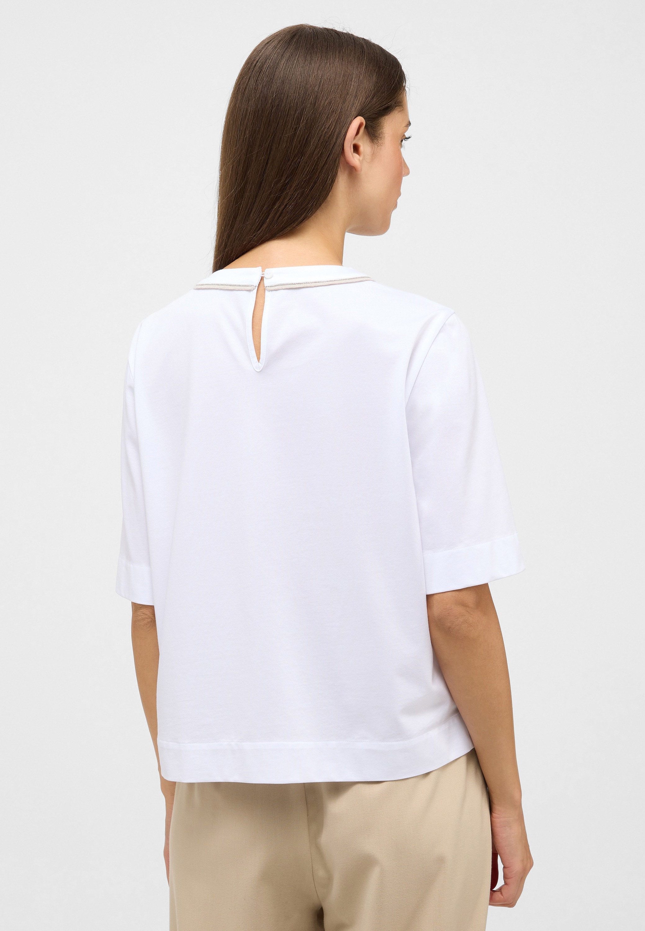 Eterna Schlupfbluse »LOOSE FIT« EASY IRON (bügelleicht)
