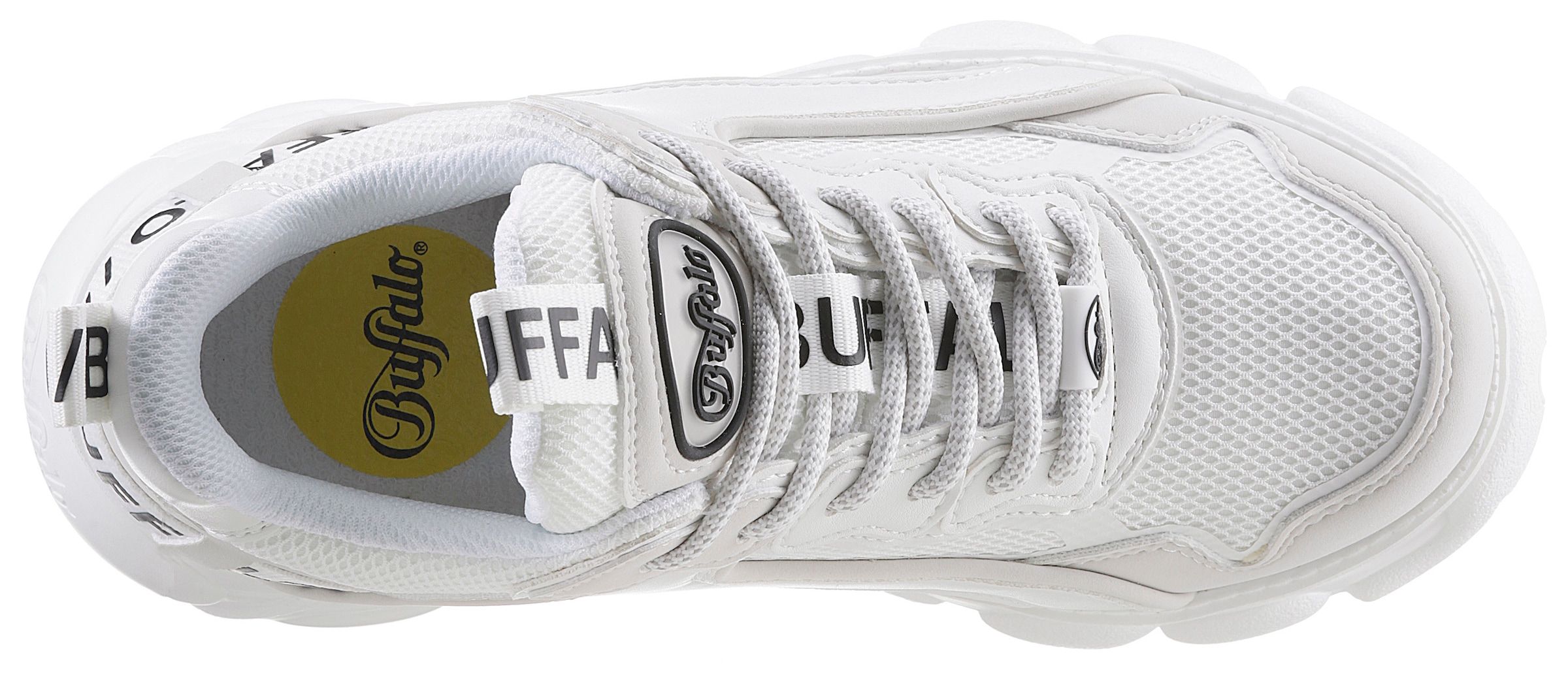 Buffalo Plateausneaker »CHAI«, Ugly-Sneaker, Halbschuh, Schnürschuh in veganer Verarbeitung