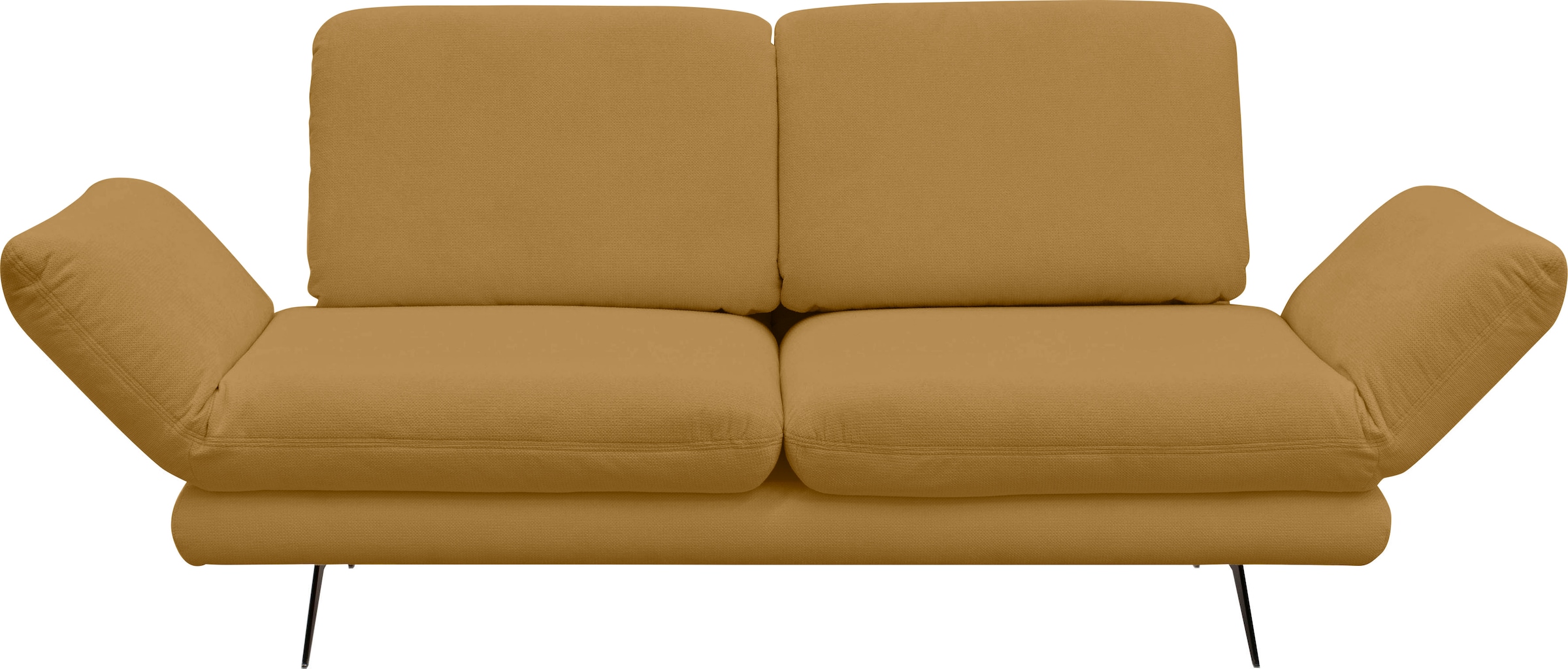 Places of Style 2-Sitzer »Saletto«, modernes Design mit Armlehnfunktion,  wahlweise mit 2 Drehsitzen und Rückenverstellung auf Rechnung kaufen