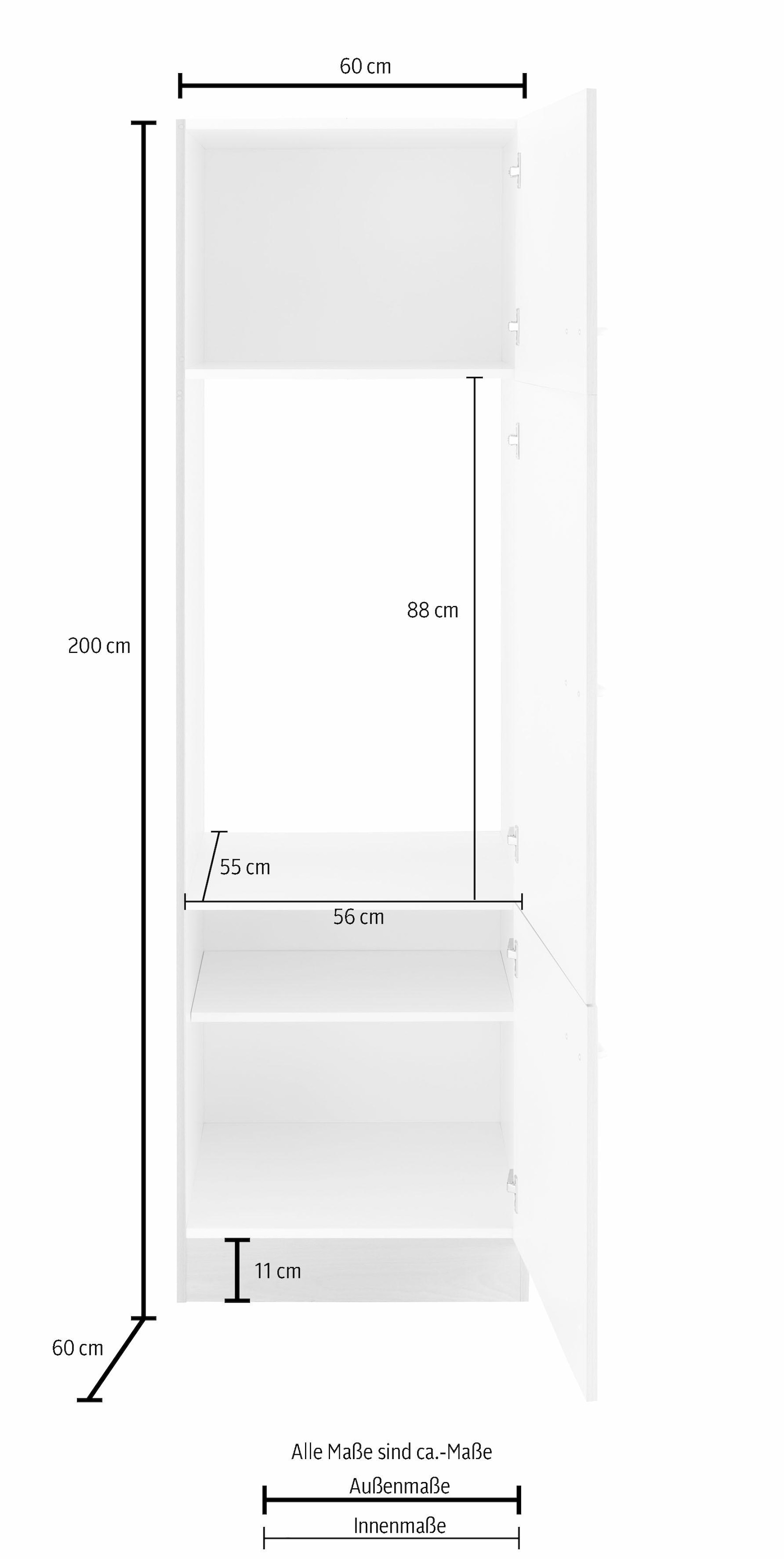HELD MÖBEL Kühlumbauschrank »Elster«, Breite 60 cm auf Rechnung kaufen | Umbauschränke