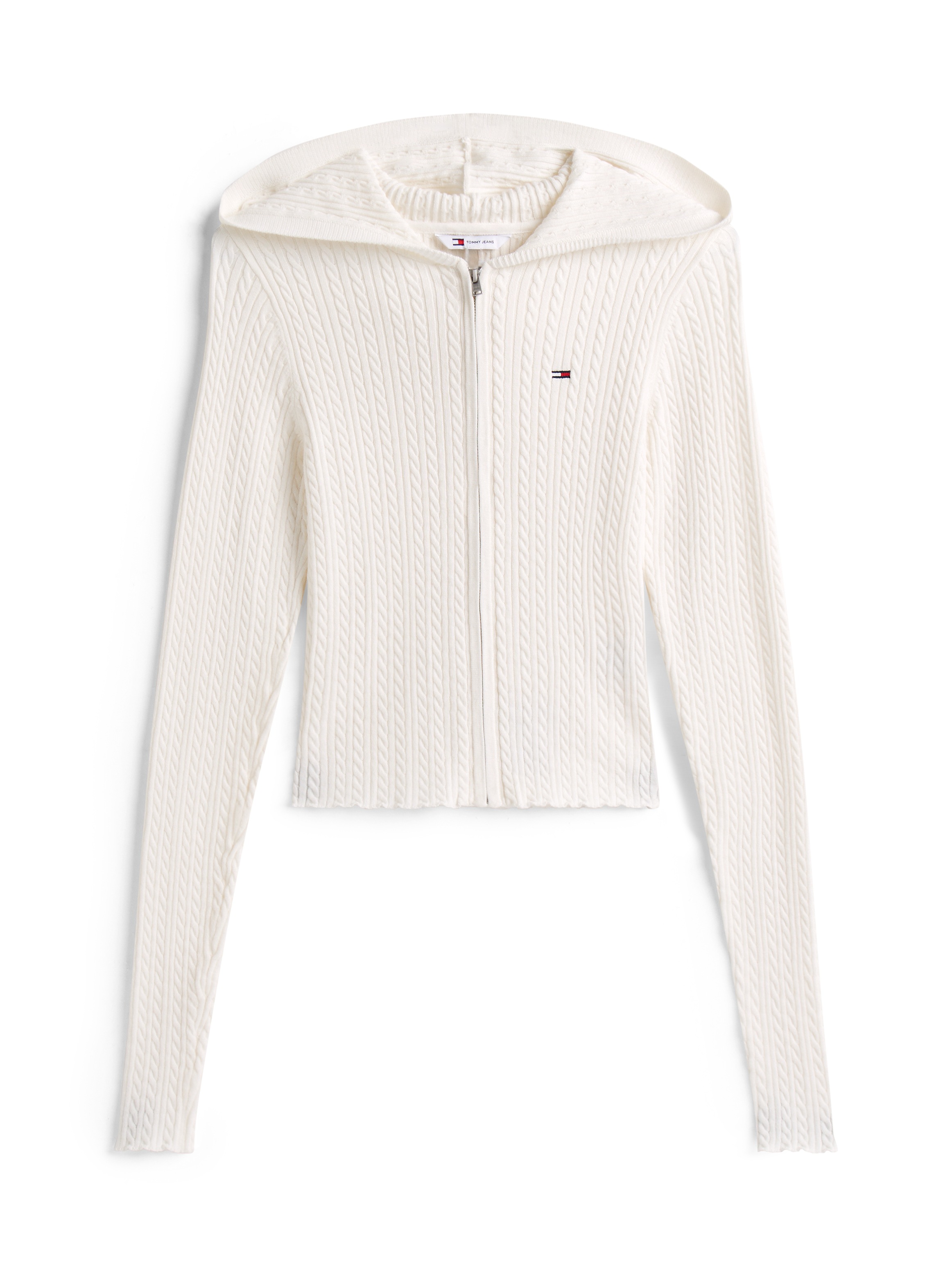 Tommy Jeans Strickjacke »TJW ESSENTIAL ZIPPER HOOD CARDI«