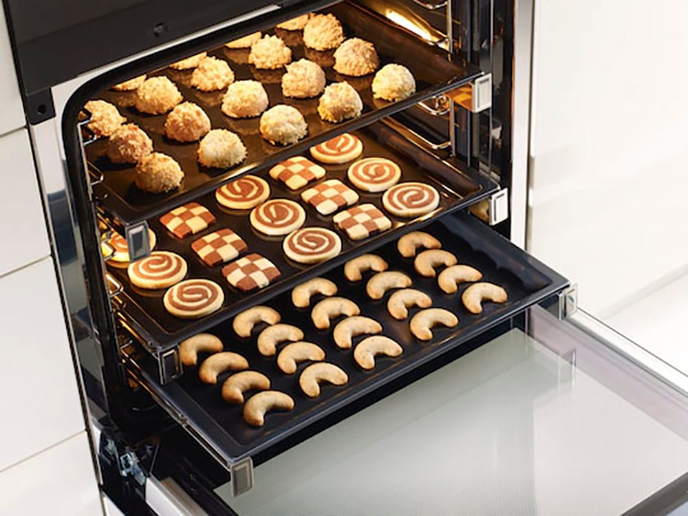 Miele Backblech »HBB 71« Metall mit PerfectClean Veredelung