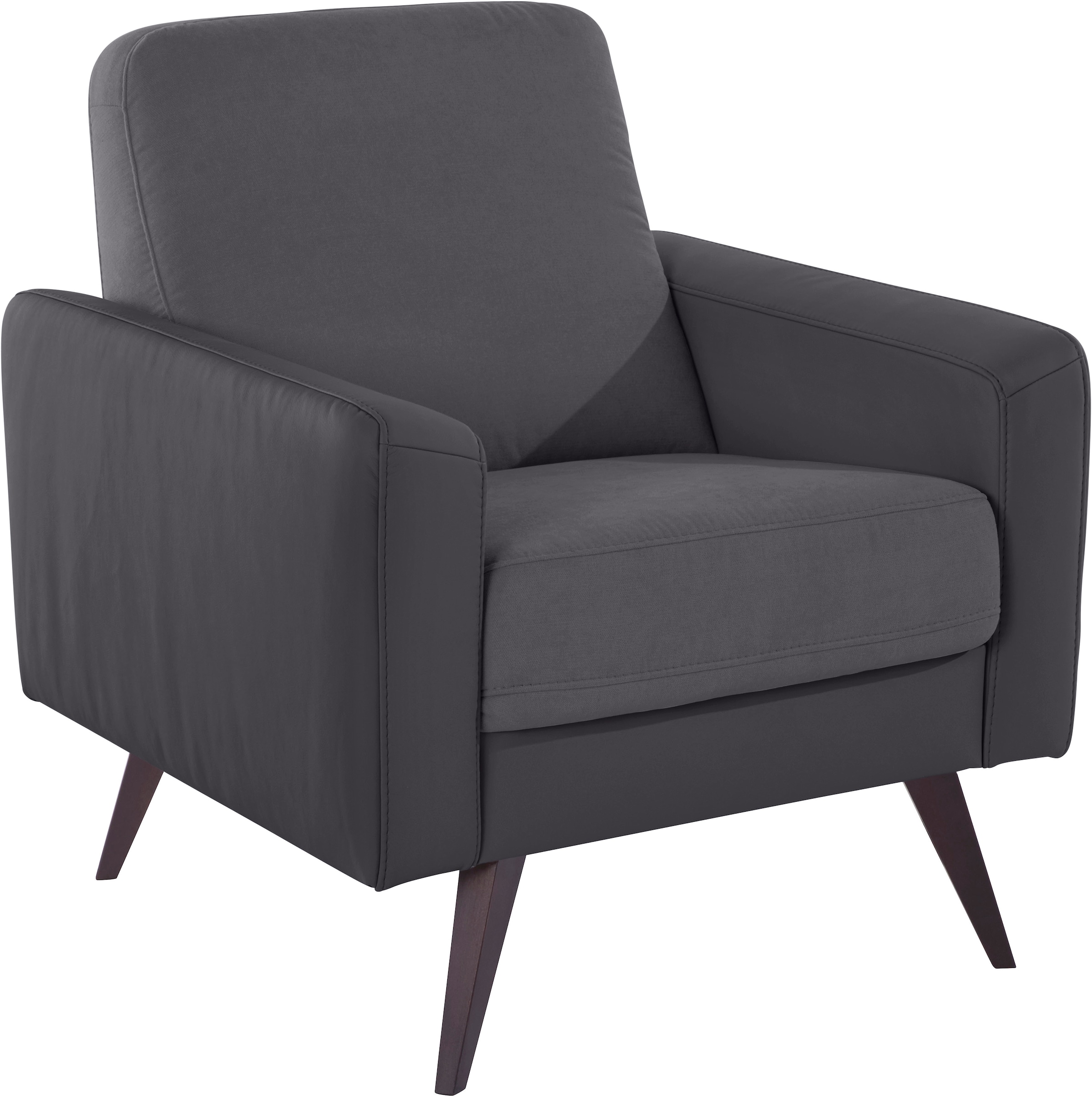 exxpo - sofa fashion Sessel »Samso, Loungesessel mit tollem Sitzkomfort« Komfortsitzhöhe 49cm