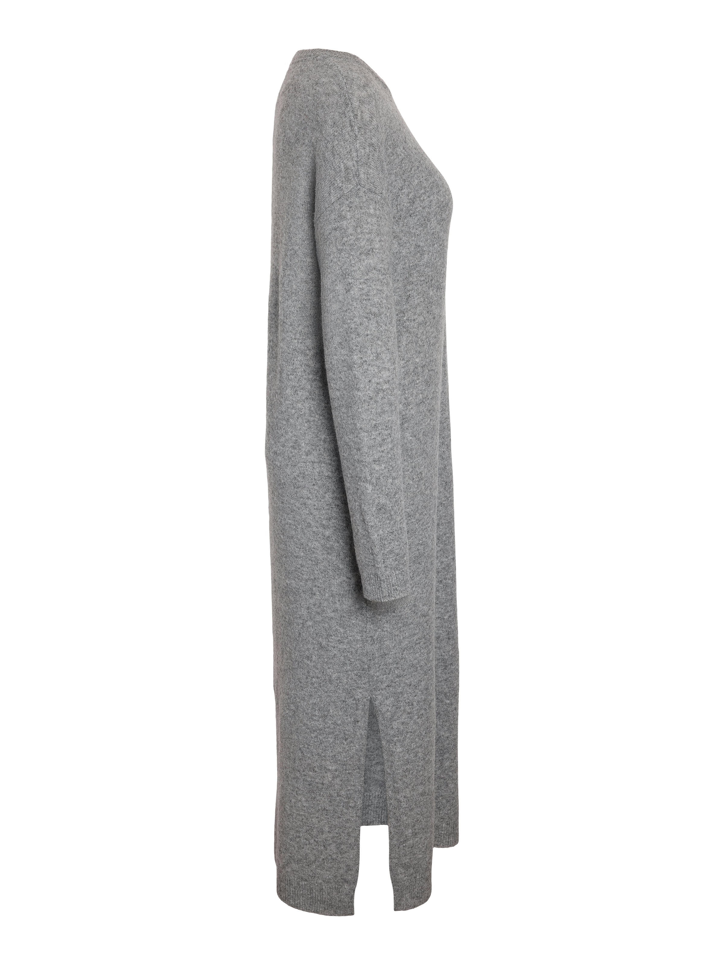 Noisy may Strickkleid »NMLIZETTE L/S MIDI KNIT DRESS NOOS« Materialmix, regular fit, mit Wolle