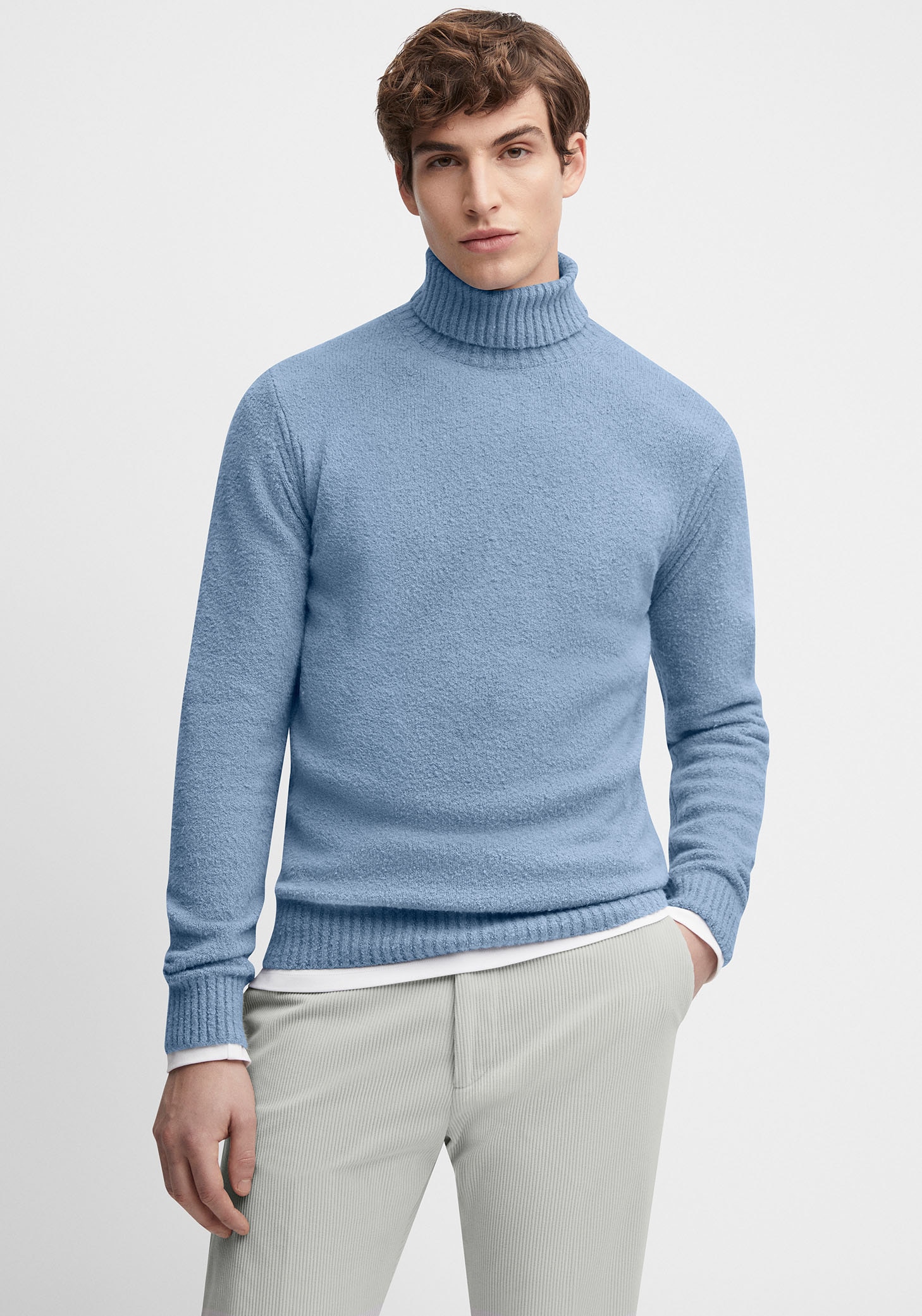 Rollkragenpullover »CIZINO«, mit Strickbündchen