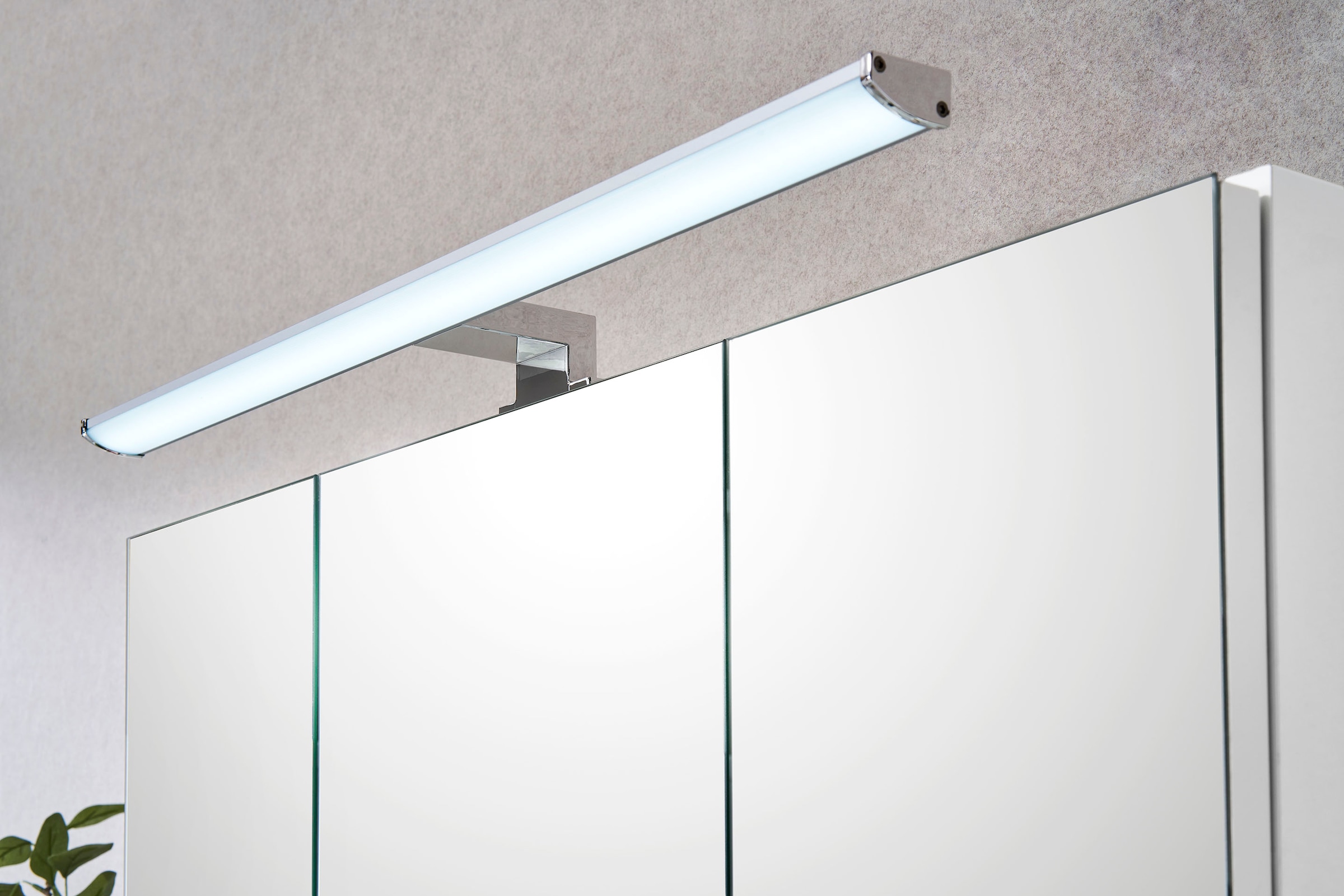 PELIPAL Spiegelschrank »Quickset 3 mit LED- 3-türig, | Beleuchtung, online Schalter-/Steckdosenbox XXL Breite Jahren Garantie cm, 360«, 75 kaufen
