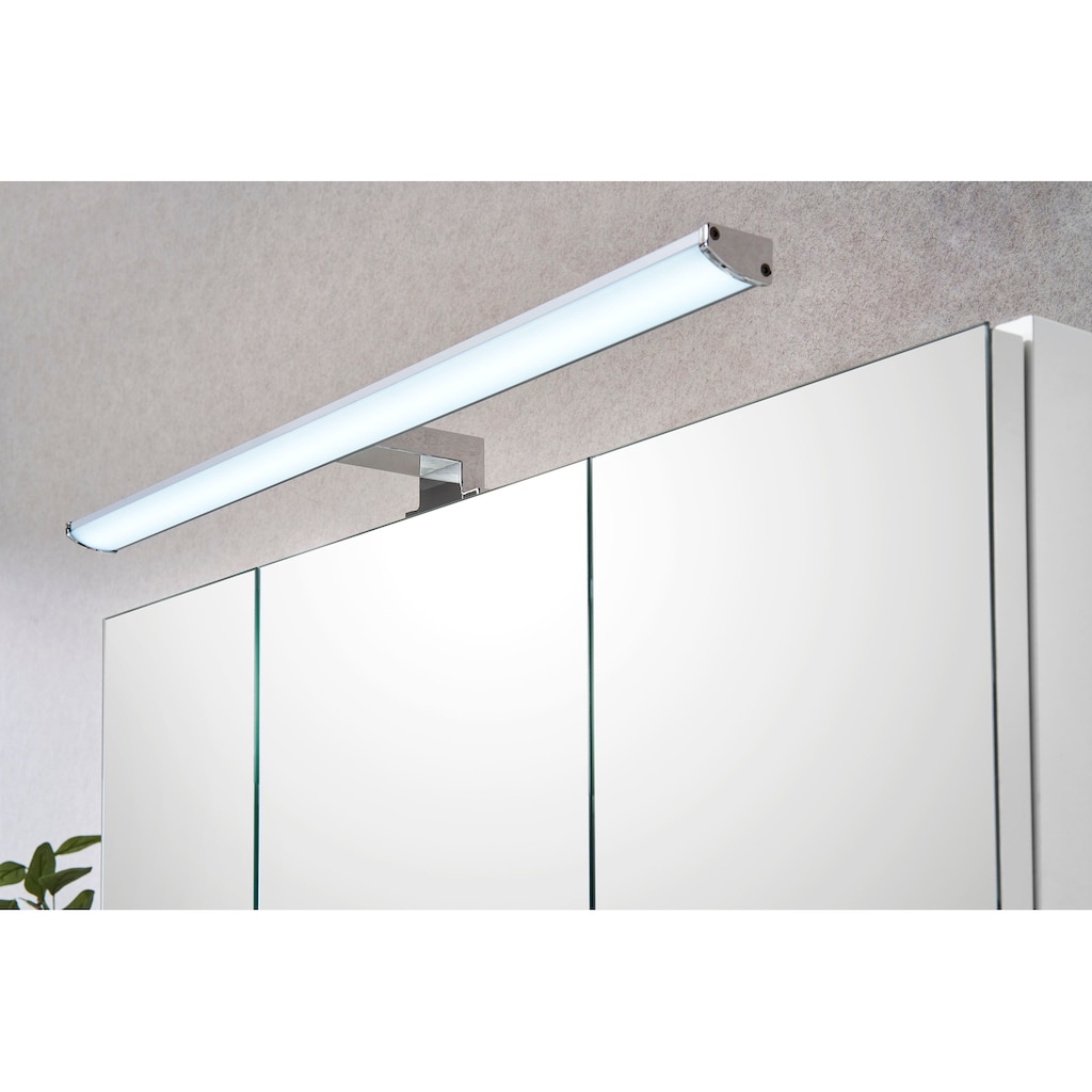 Saphir Spiegelschrank »Quickset 360 Badschrank, 3 Spiegeltüren, 6 Einlegeböden, 75 cm breit«