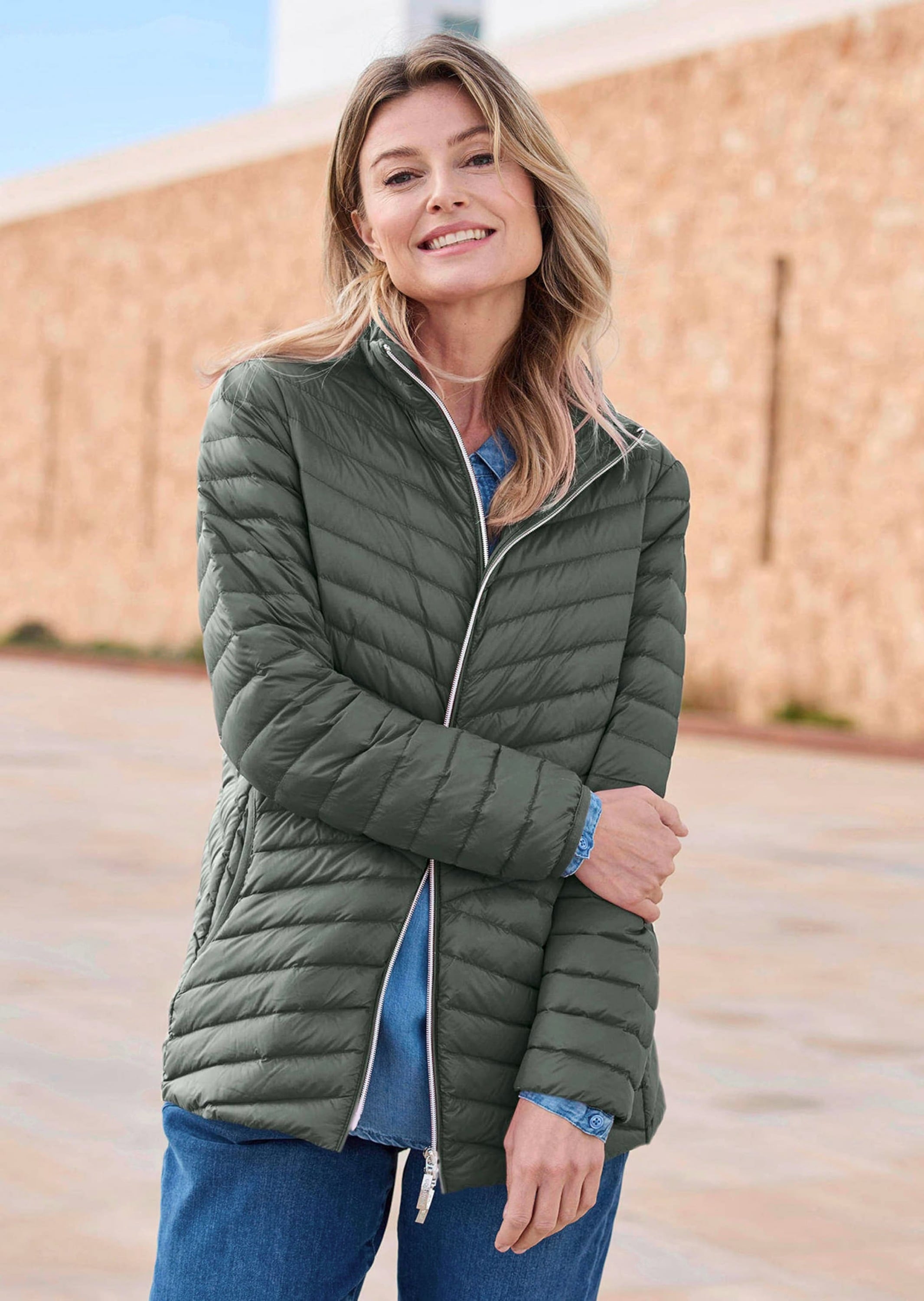 GOLDNER Steppjacke »Daunenjacke mit femininer Steppung«