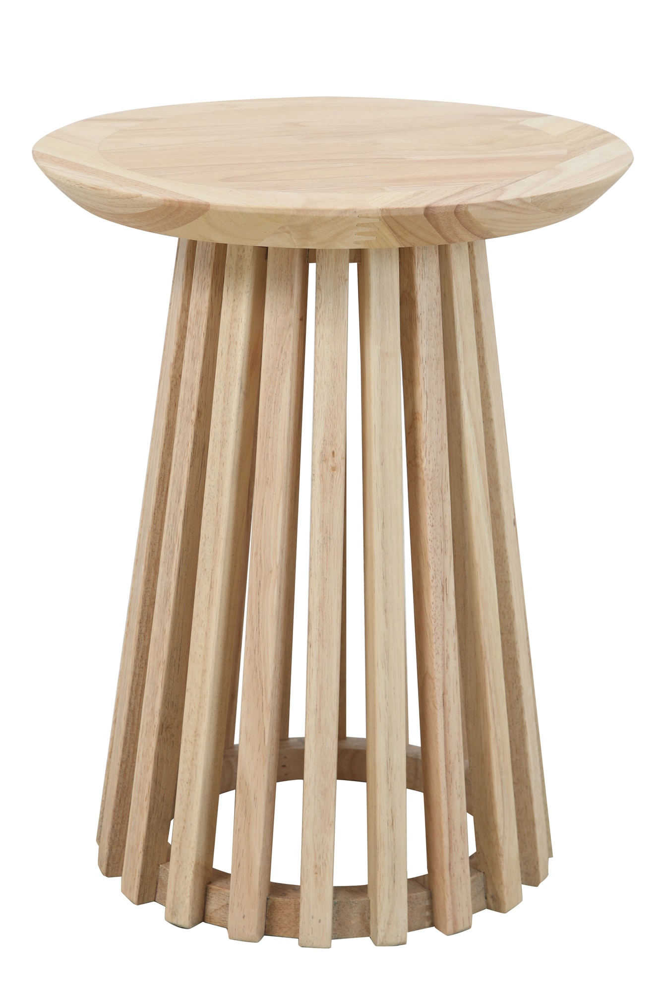 Sit Beistelltisch, beige (natur, natur, natur), B/H/T: 40cm x 50cm x 40cm, Ø 40cm, Natur