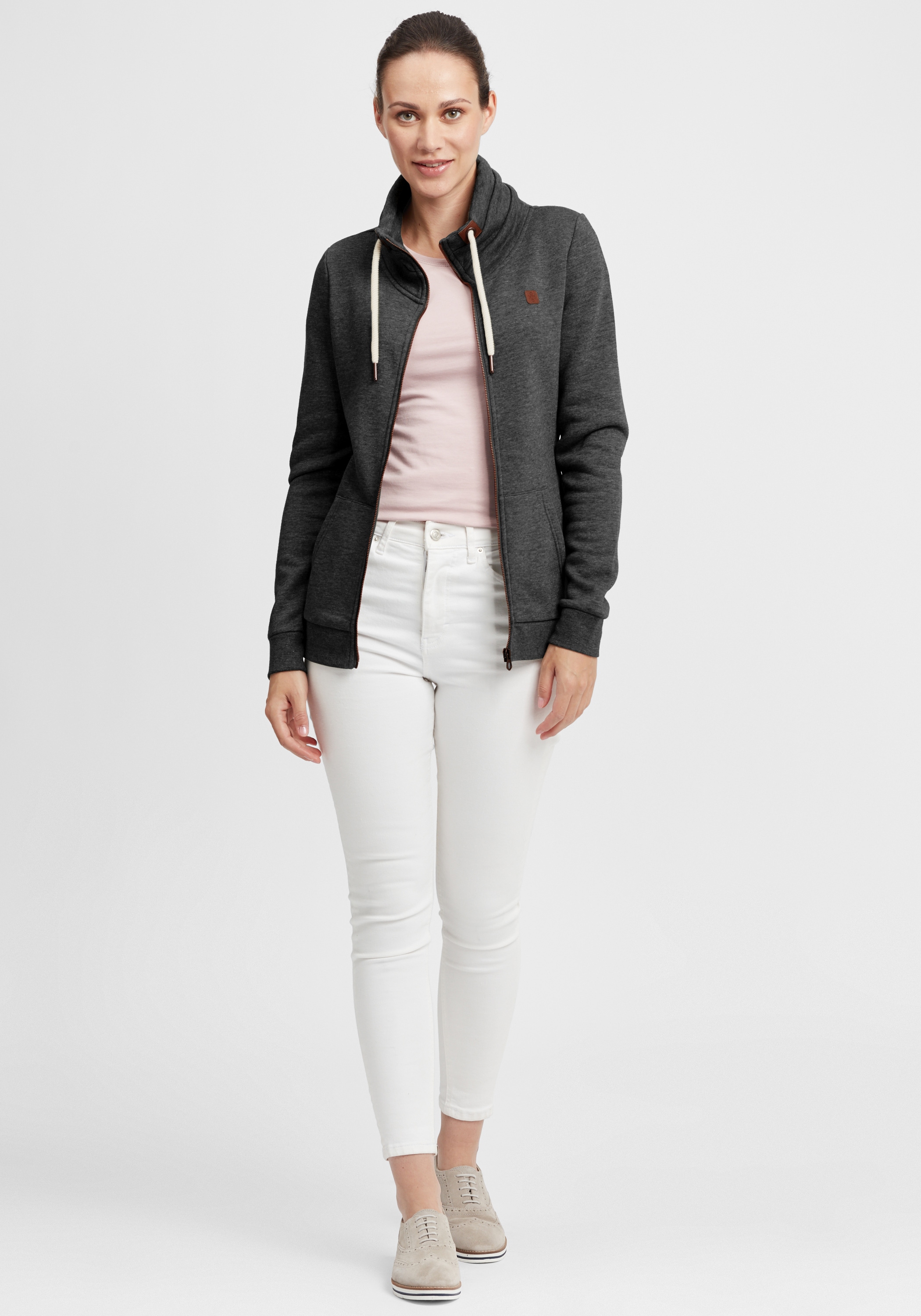 OXMO Sweatjacke »Sweatjacke OXVicky«