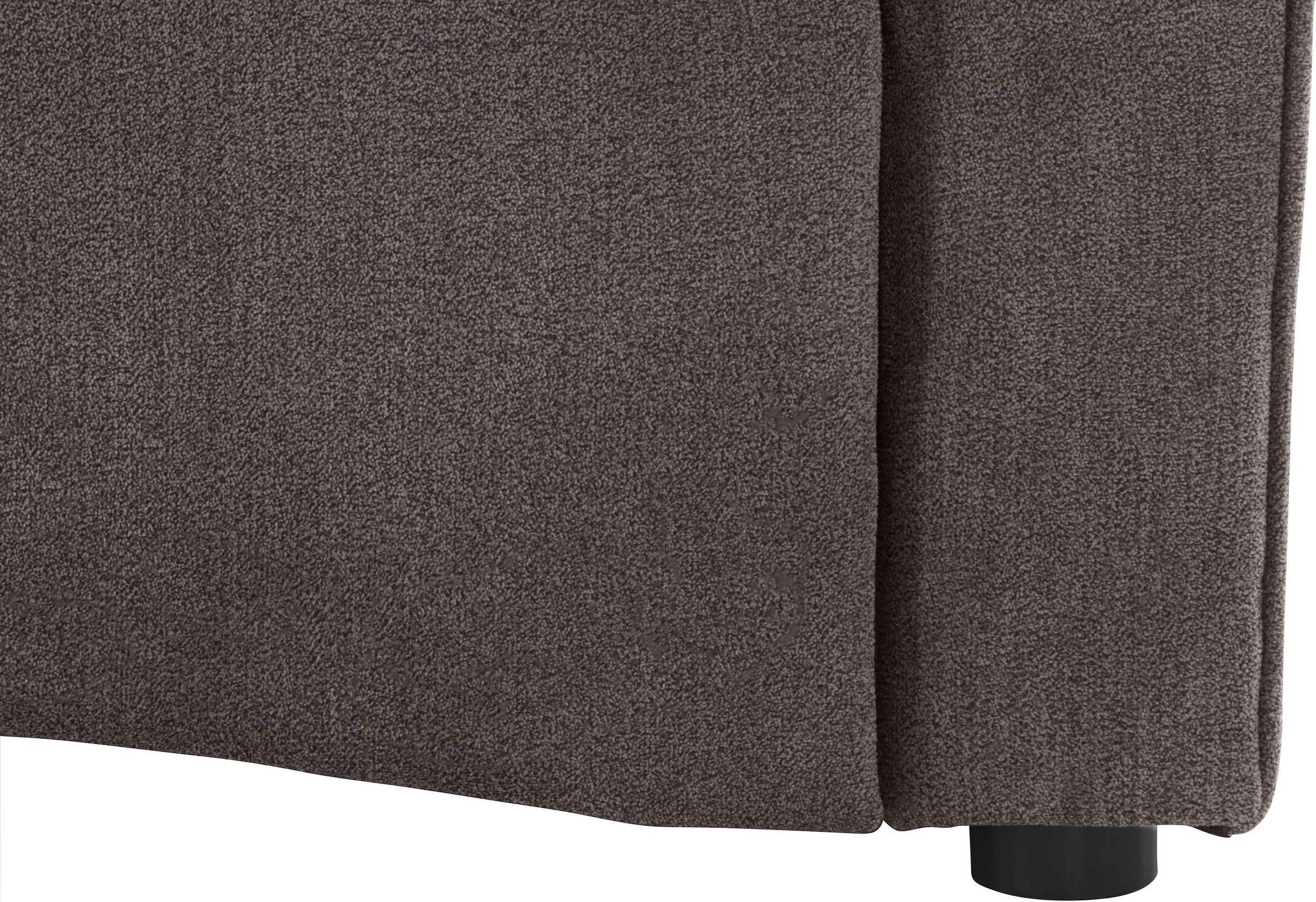 DOMO collection Ecksofa »Sarafina zeitlos und komfortabel, optional mit Federkern, L-Form«, wahlweise mit Bettfunktion