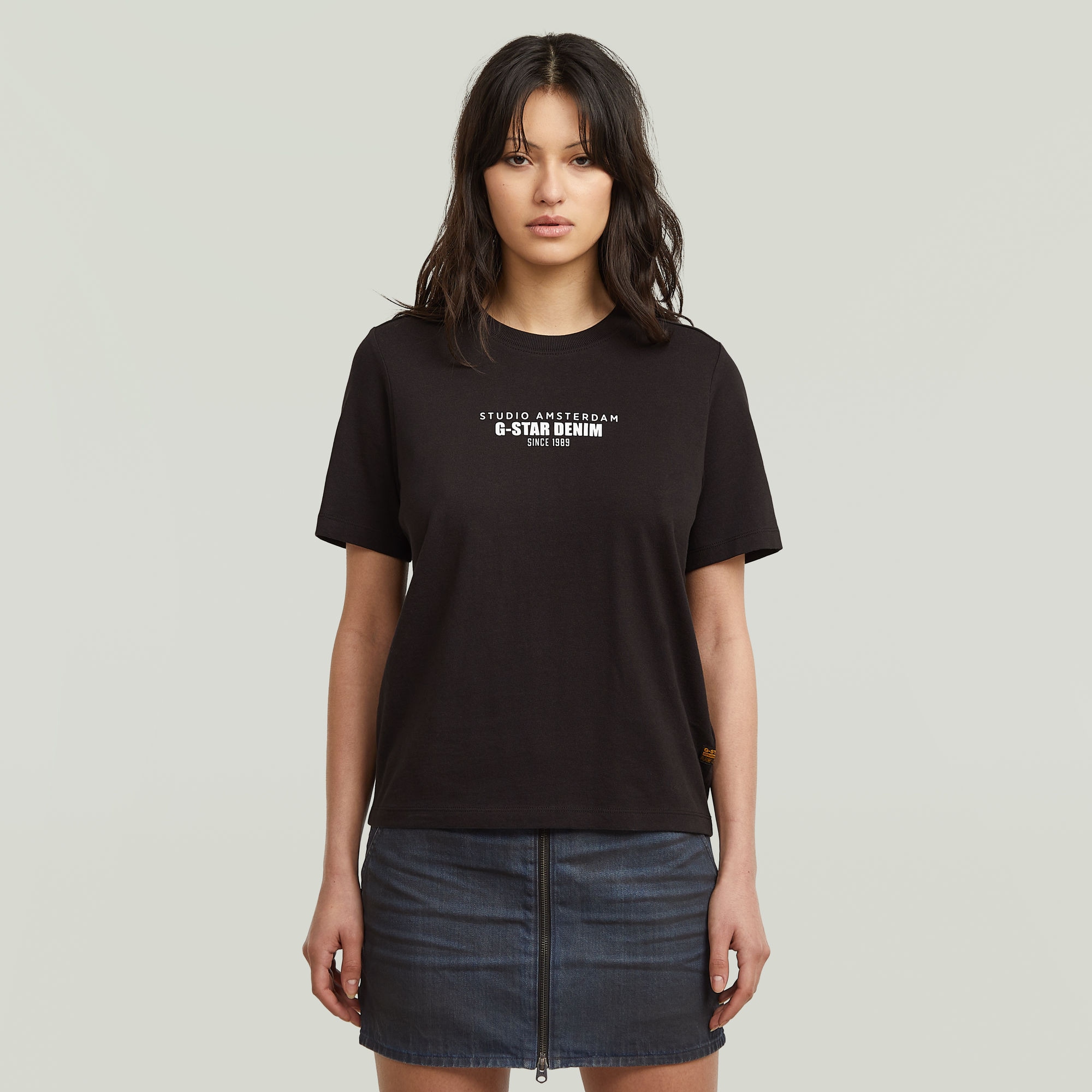 G-STAR T-Shirt »HD gr r t wmn« aus Baumwolle, Print, Regular Fit