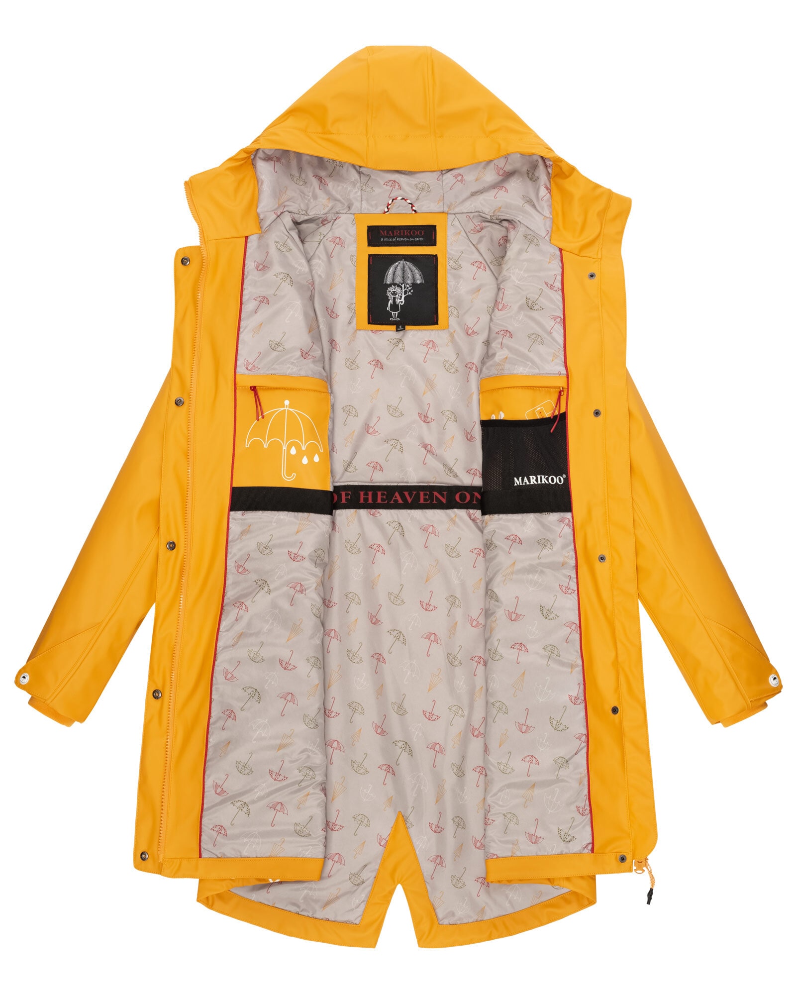 Marikoo Outdoorjacke »Marikoo Dancing Umbrella Damen Jacke B924«