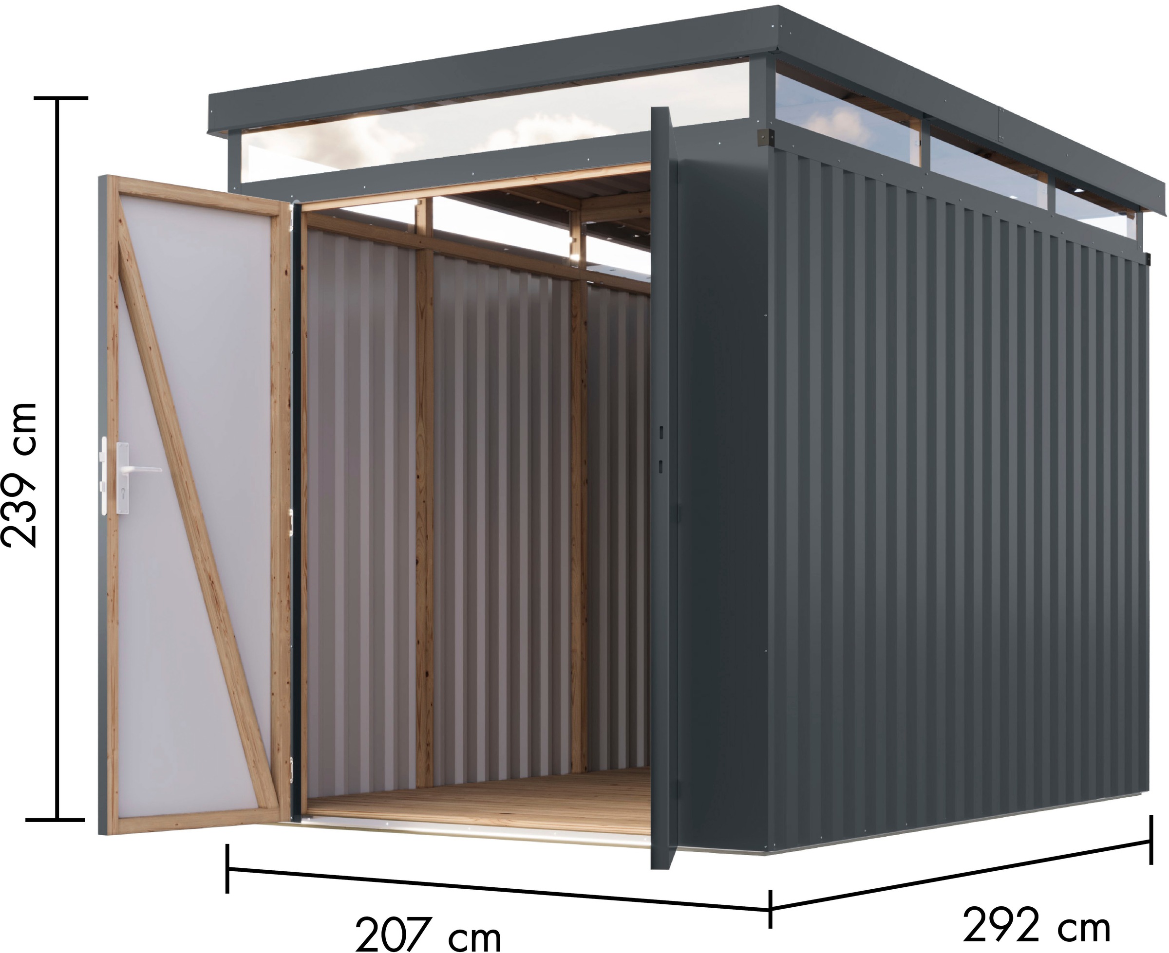 Karibu Gerätehaus »Titanium 2,5«