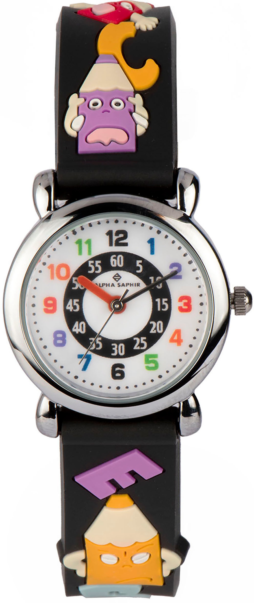 ALPHA SAPHIR Quarzuhr, Armbanduhr, Kinderuhr, analog, ideal auch als Geschenk