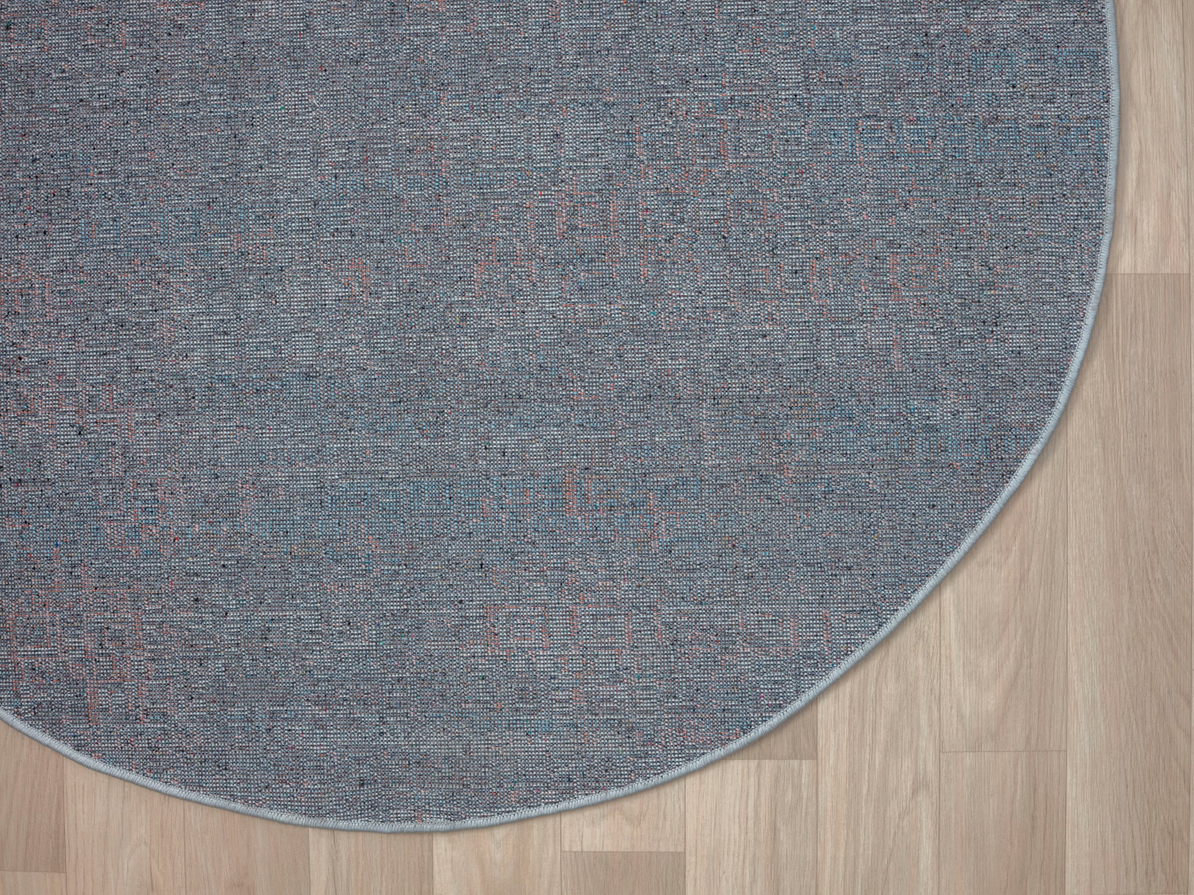 Myflair Möbel & Accessoires Teppich »My Look«, rund, 8 mm Höhe, Kurzflor, Ethno-Design, besonders weich durch Microfaser