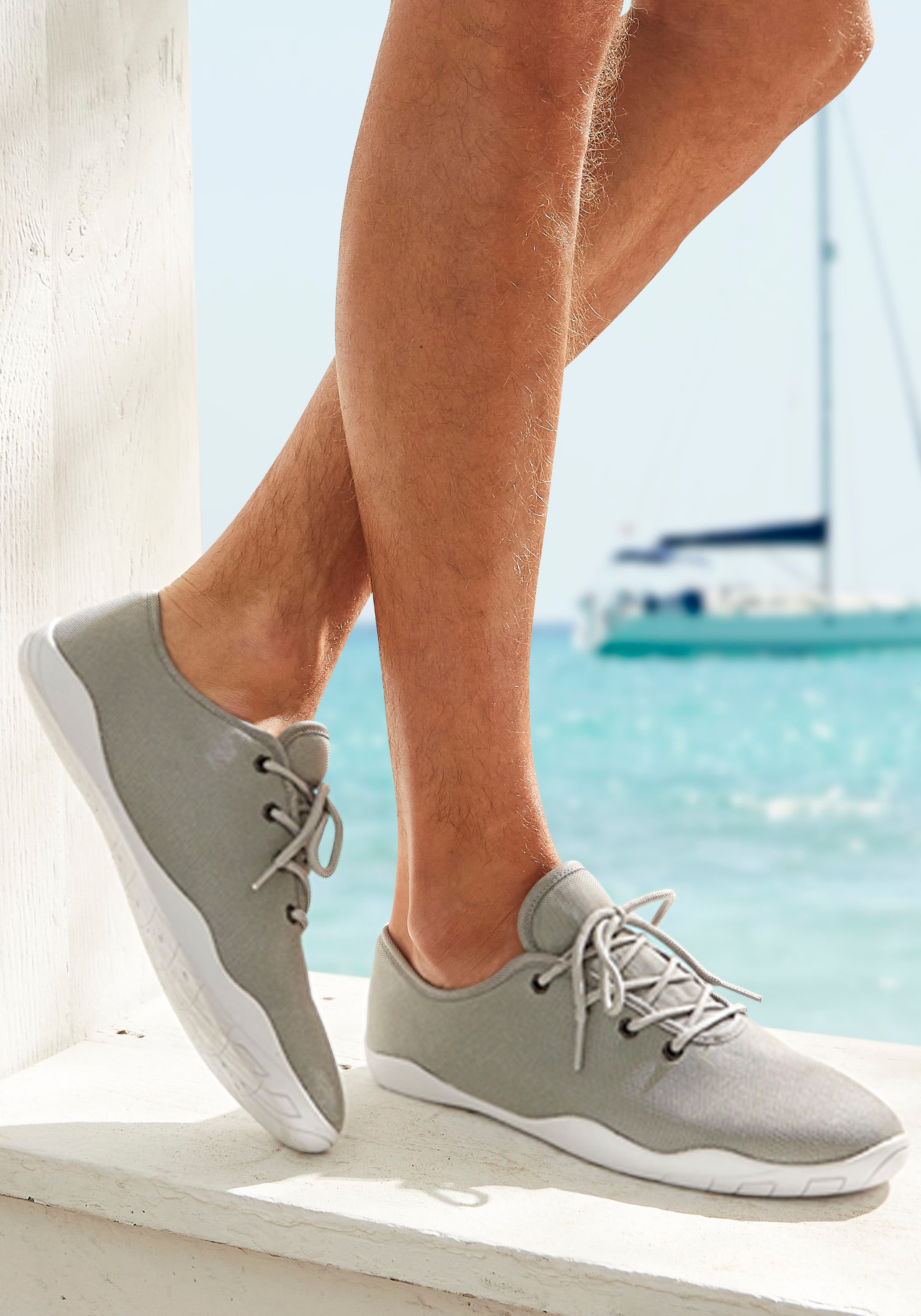 AUTHENTIC LE JOGGER Sneaker »Schnürschuh«, mit leichter & flacher Sohle, Schnürhalbschuhe, Freizeitschuhe VEGAN