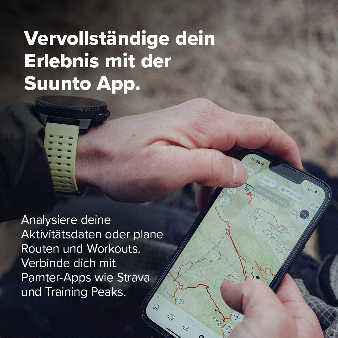 Suunto Smartwatch »Vertical GPS Watch Titanium«, (/ 1,4 Zoll),)