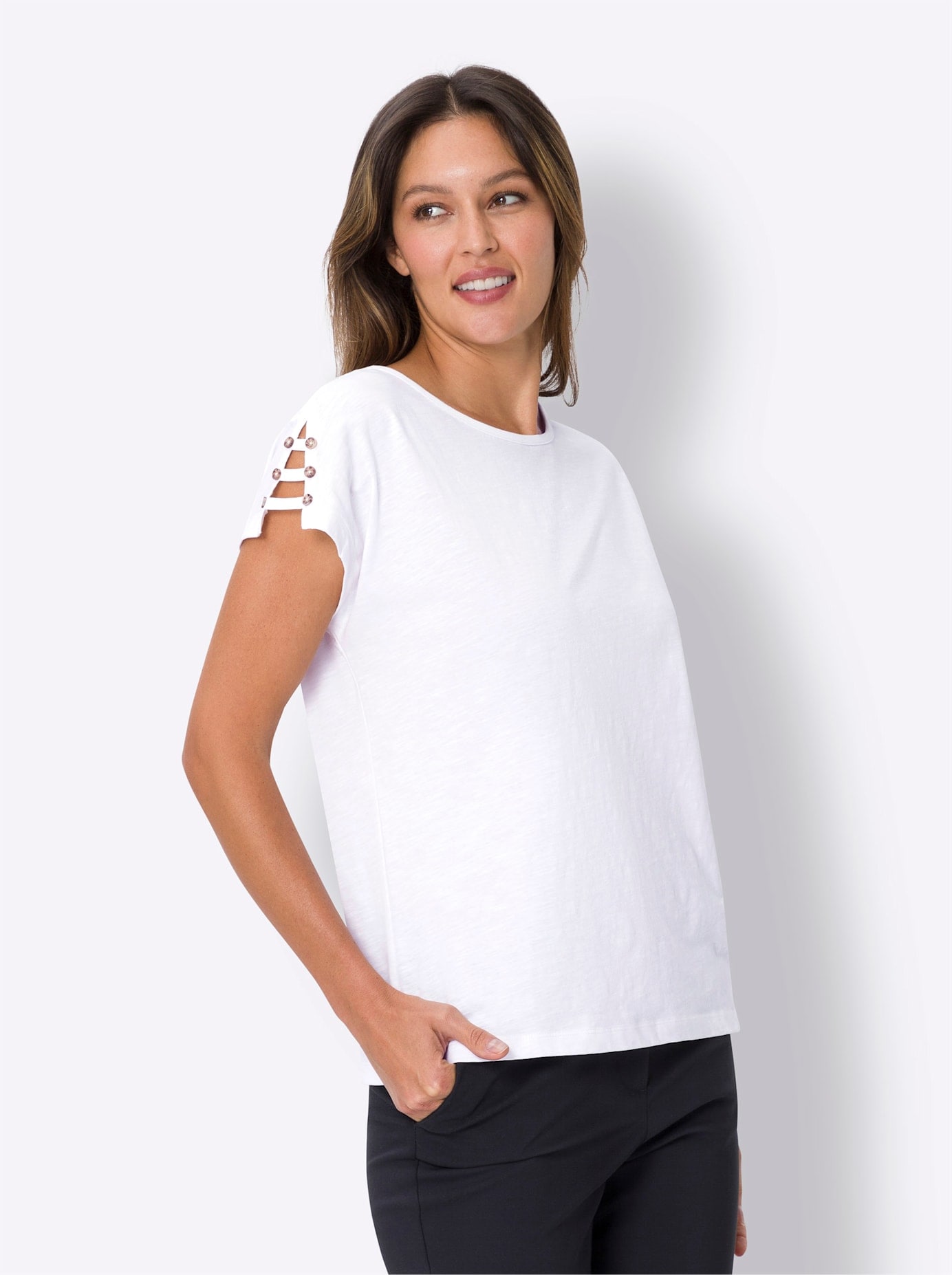 Classic Basics Rundhalsshirt »Rundhals-Shirt«, (1 tlg.)