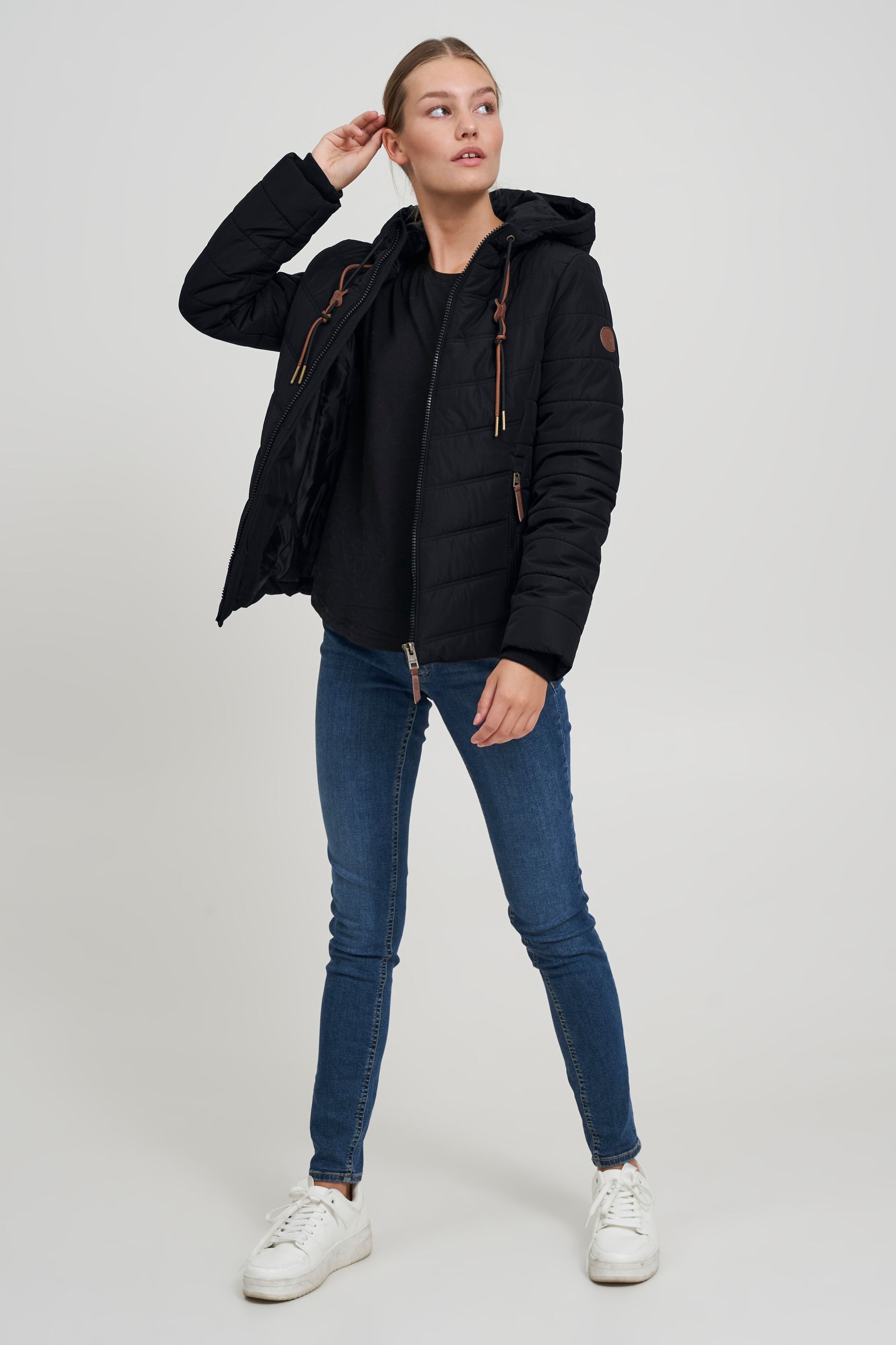 OXMO Winterjacke »Winterjacke OXMala«, mit Kapuze